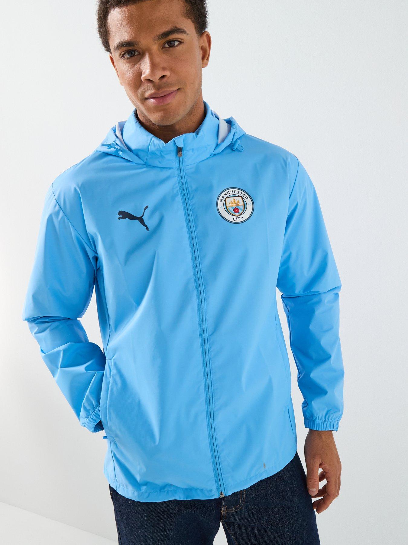 Puma Mens Manchester City 25/26 Training All-Weather Jacket - Blue