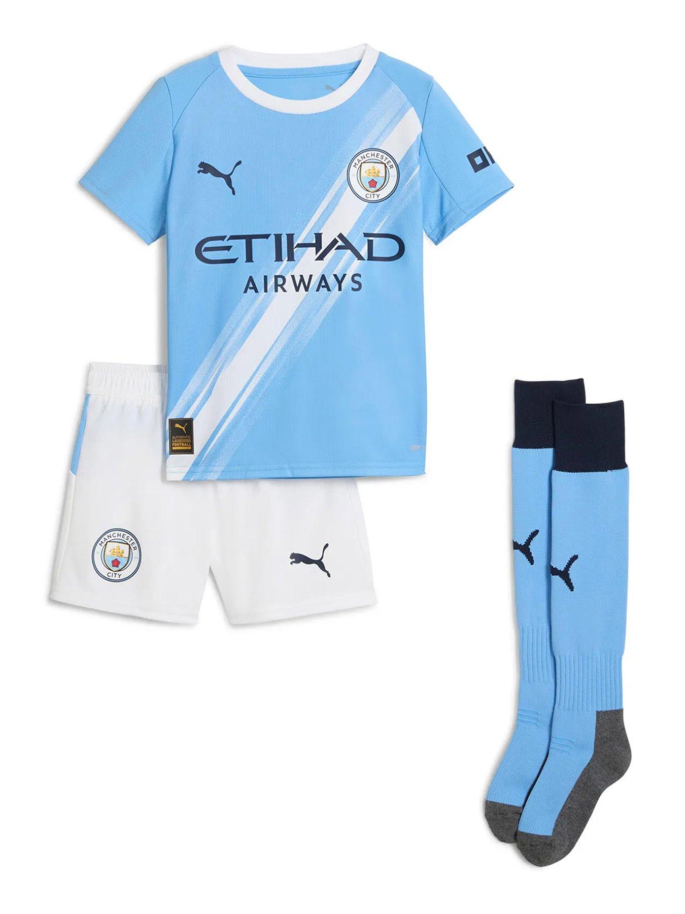 undefined Manchester City 25/26 Home Minikit - Blue