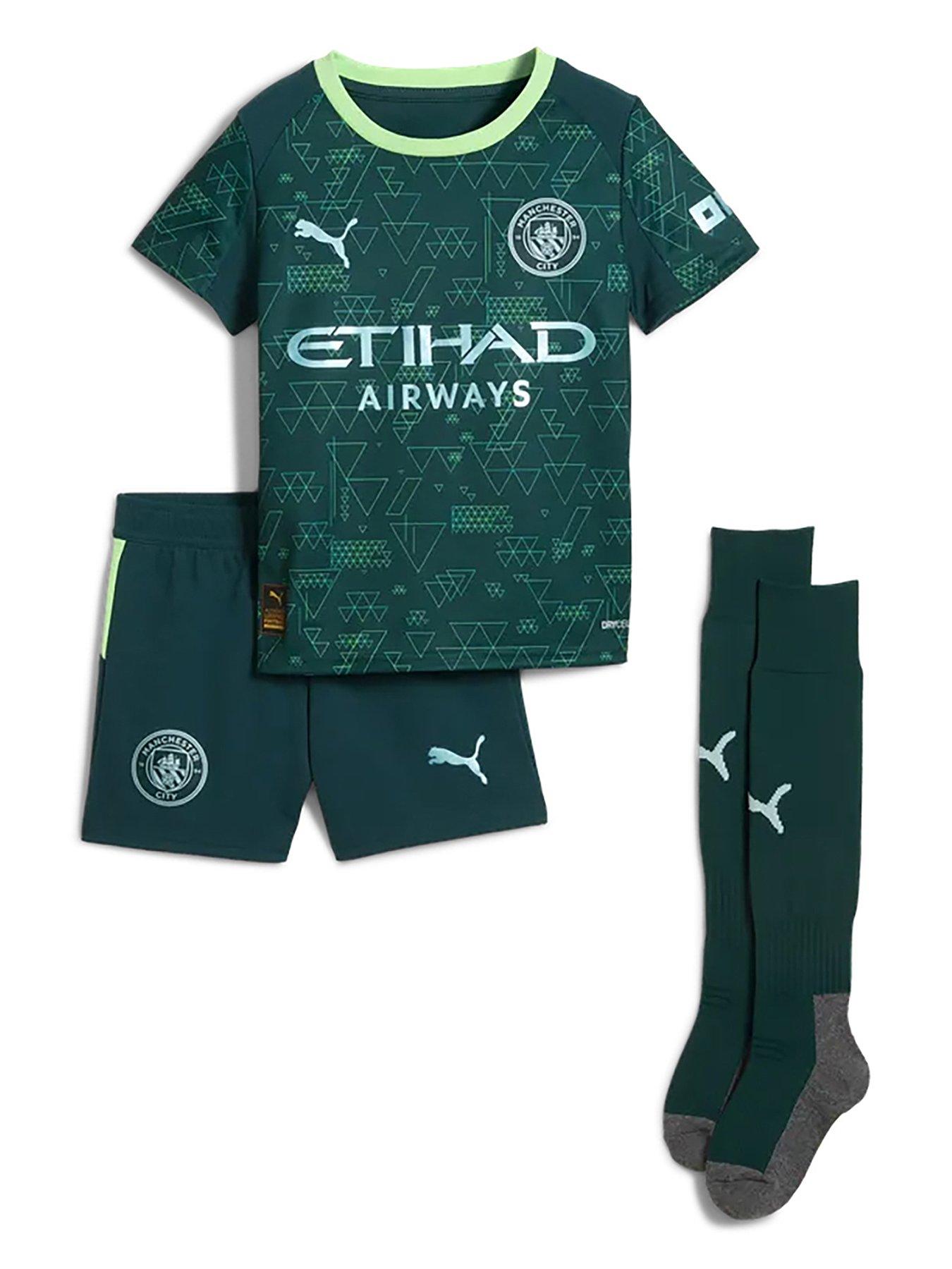 Puma Manchester City 25/26 4Th Minikit - Green
