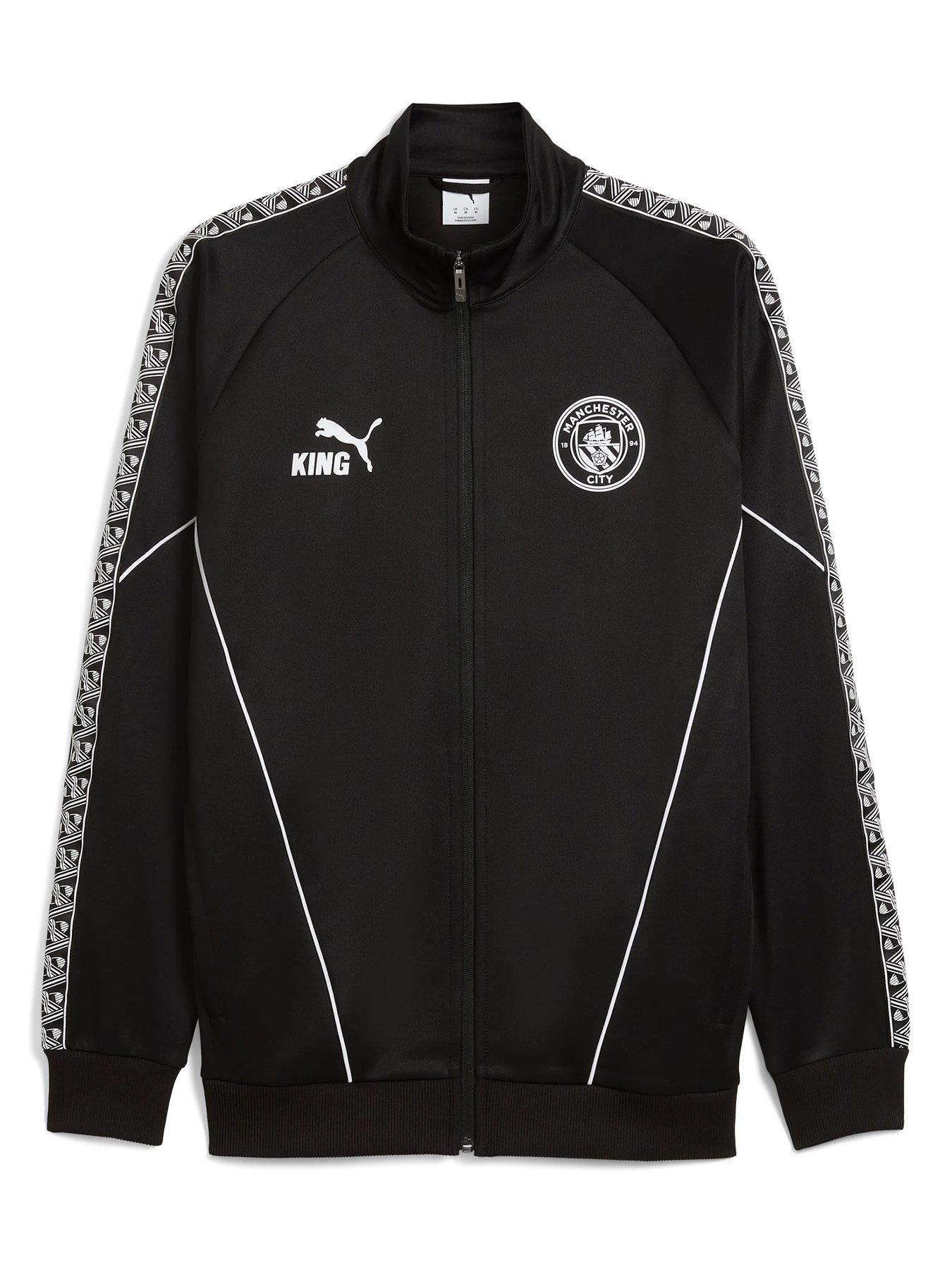 Puma: Mens Manchester City 25/26 King Anthem Jacket - Black