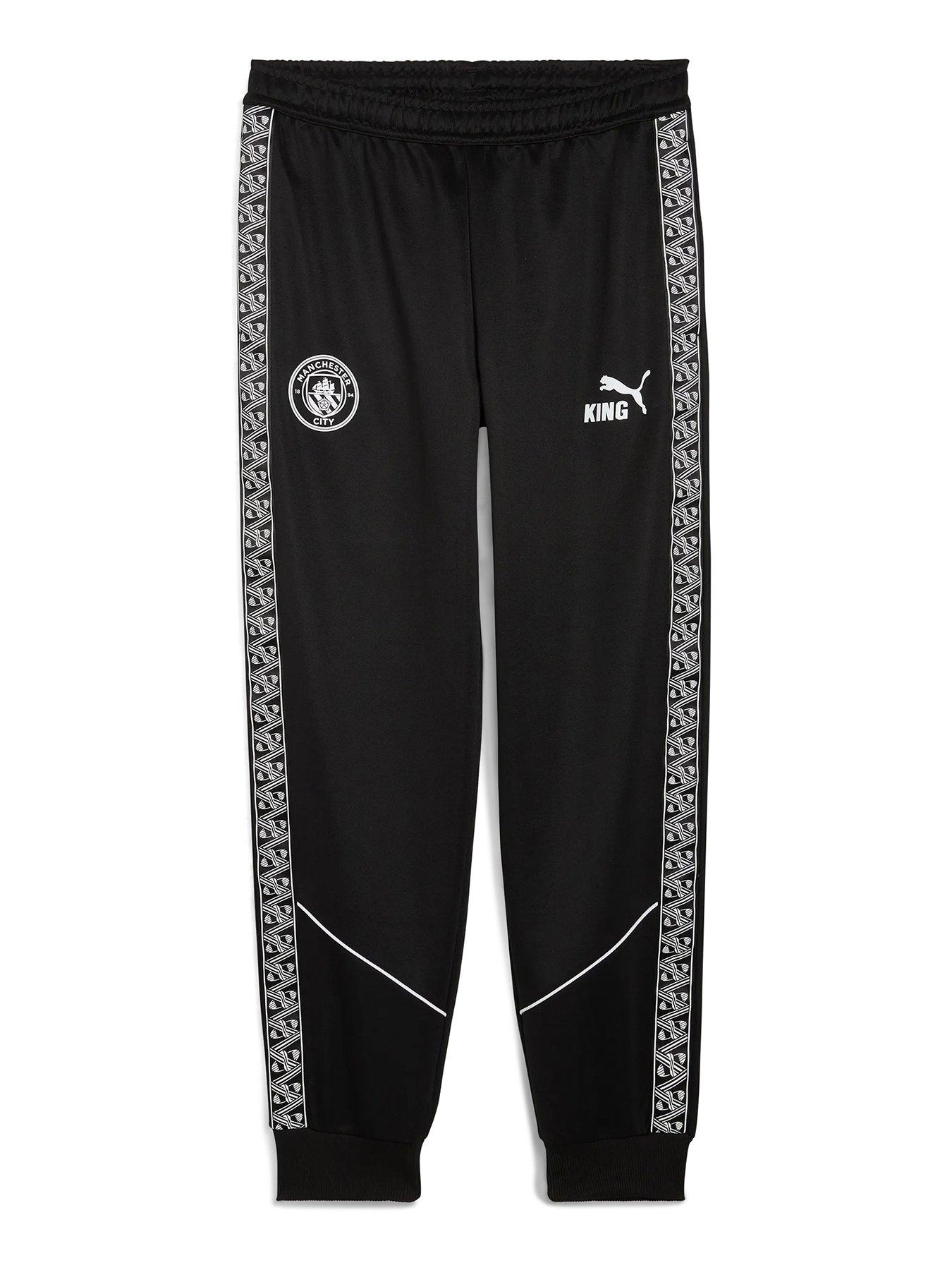 undefined Mens Manchester City 25/26 King Anthem Pants - Black