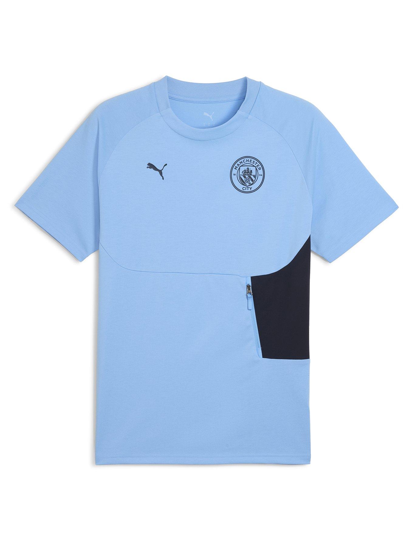 undefined Mens Manchester City 25/26 Tech Pocket Tee - Navy