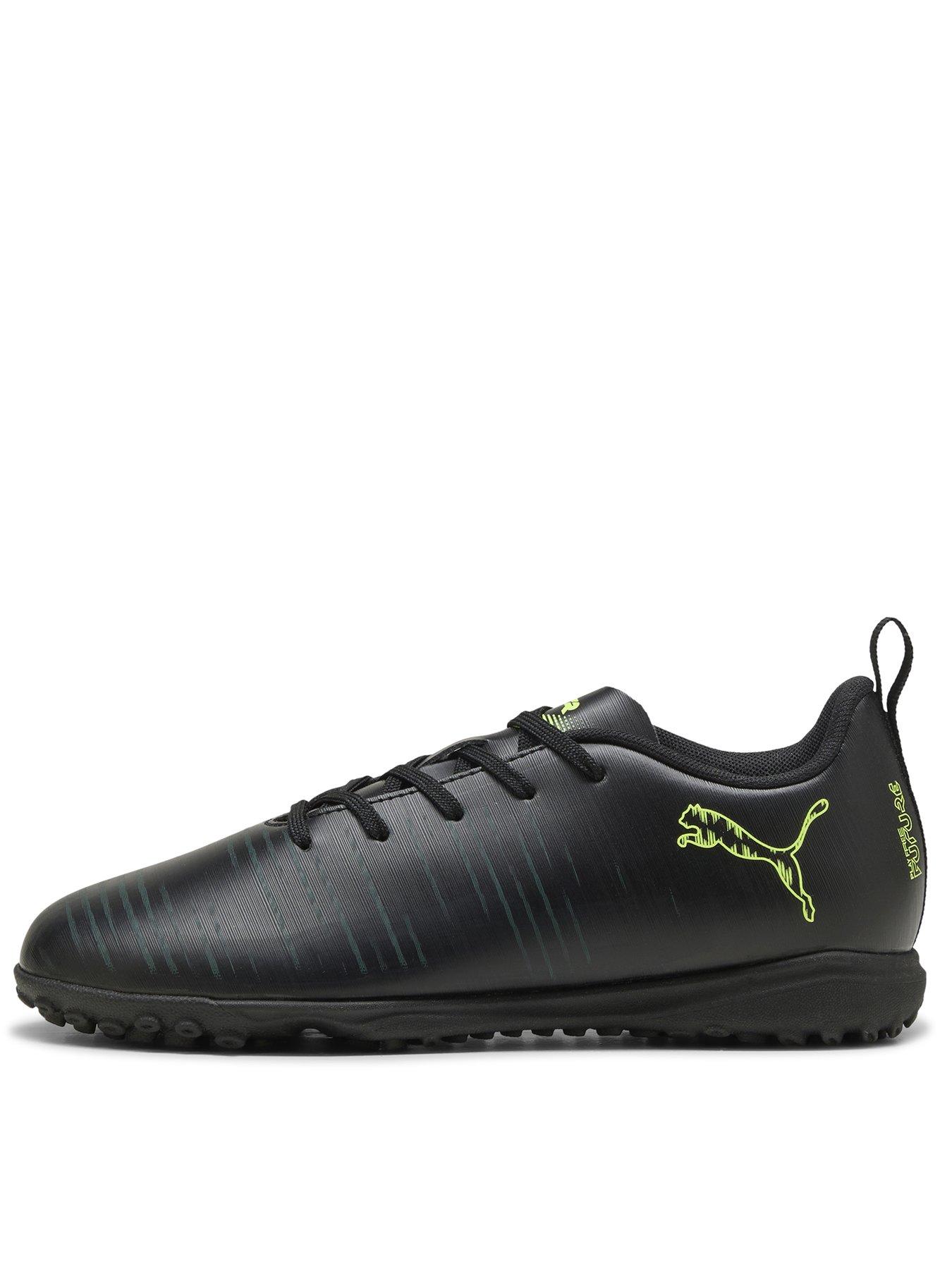 Puma Junior Future 8 Play Astro Turf Football Boots - Black