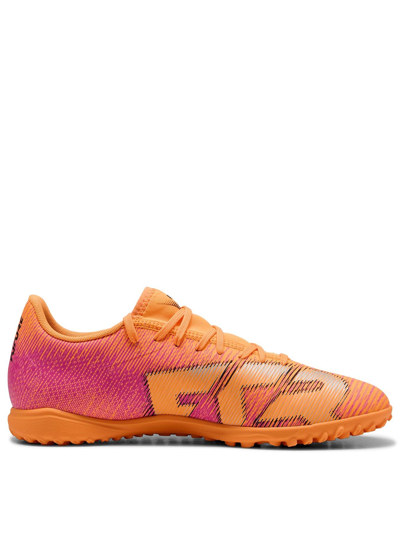 Image 3 of 6 of Puma Mens Future 8 Play Astro Turf Football Boots - Orange