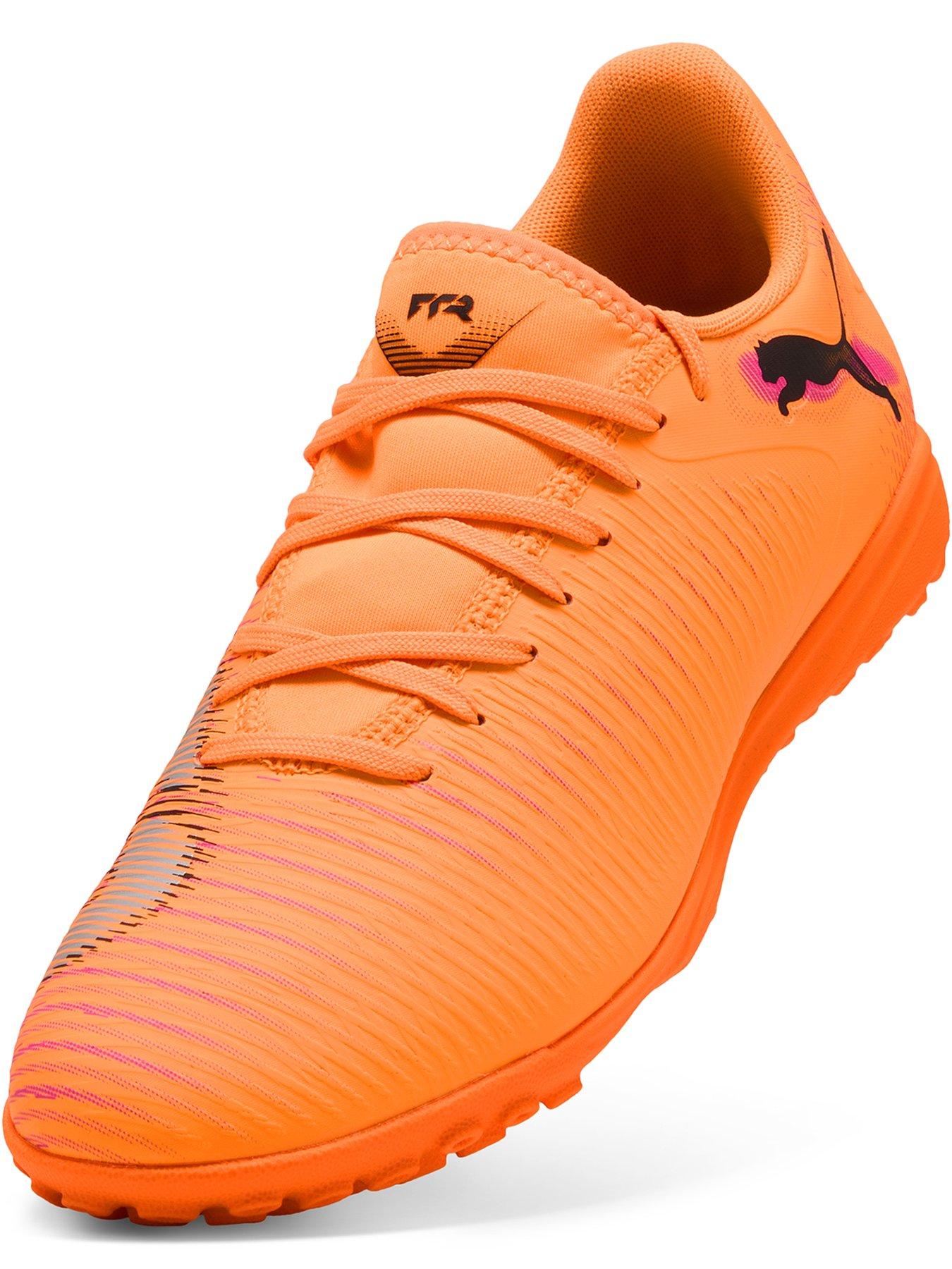 Image 4 of 6 of Puma Mens Future 8 Play Astro Turf Football Boots - Orange