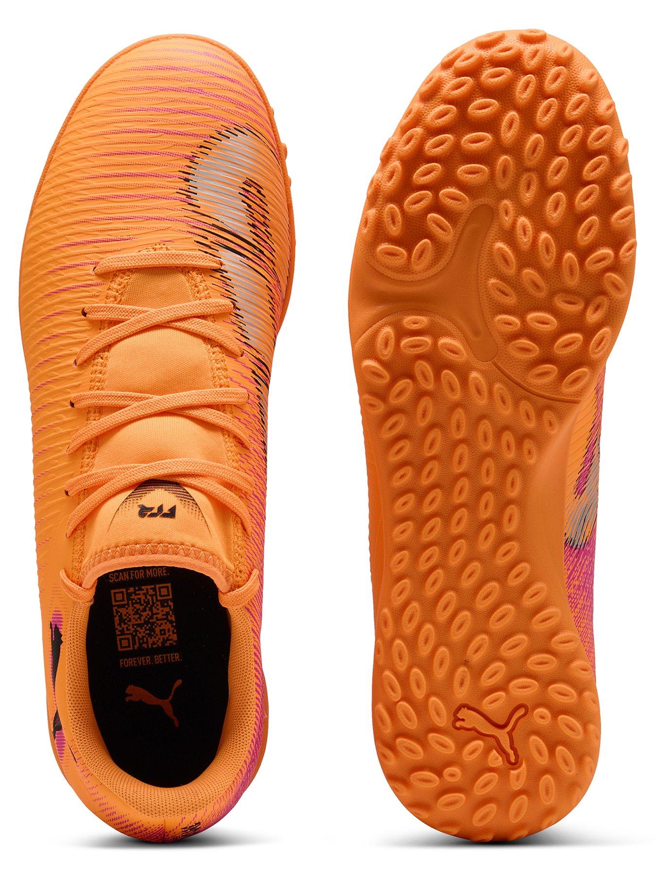 Image 5 of 6 of Puma Mens Future 8 Play Astro Turf Football Boots - Orange