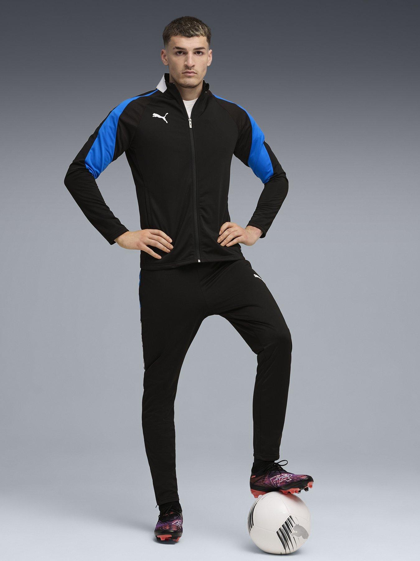 Puma Mens Individua Lliga Tracksuit - Black/Blue