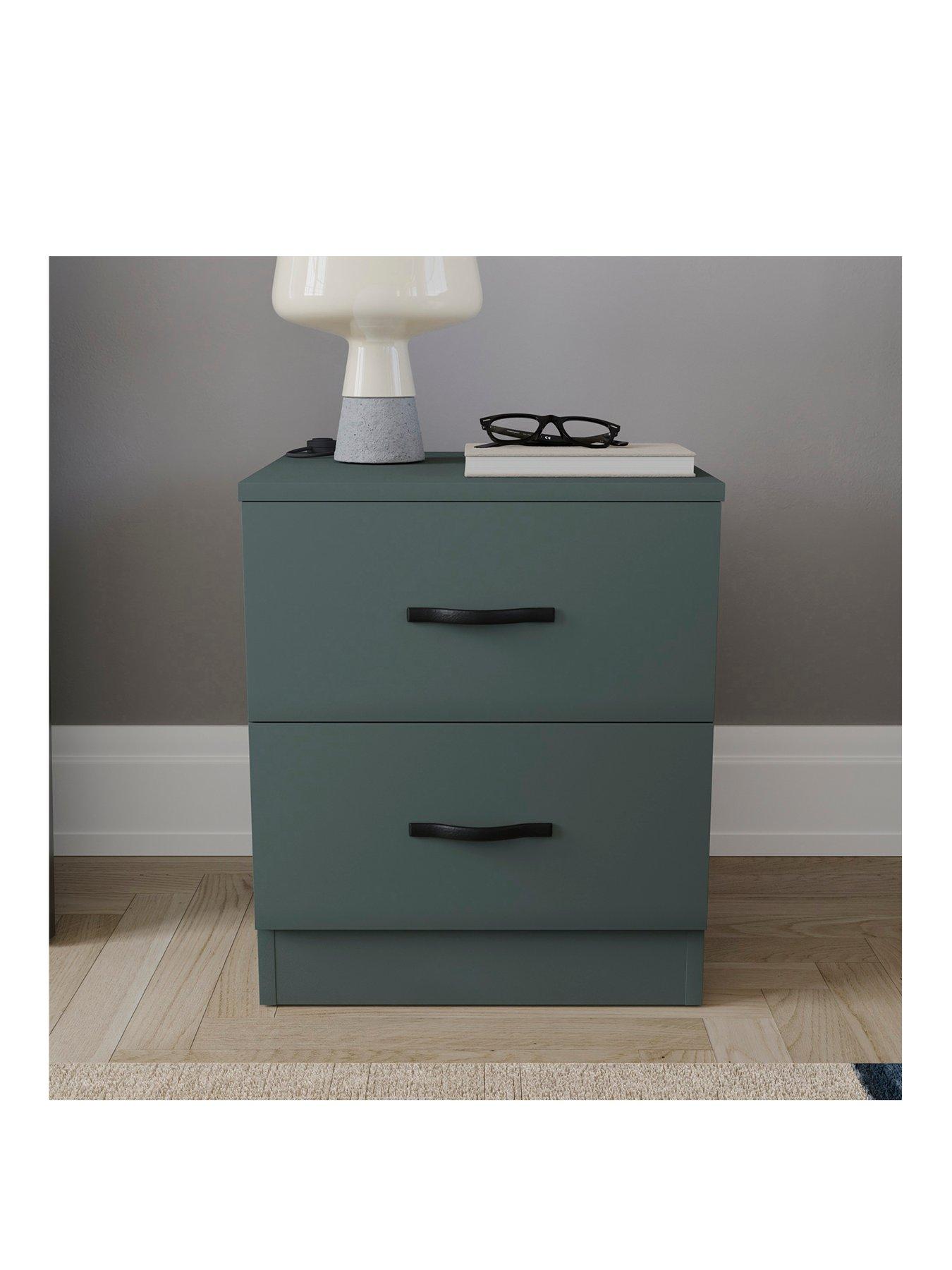 Image 2 of 7 of Vida Designs Riano 2 Drawer Bedside Chest