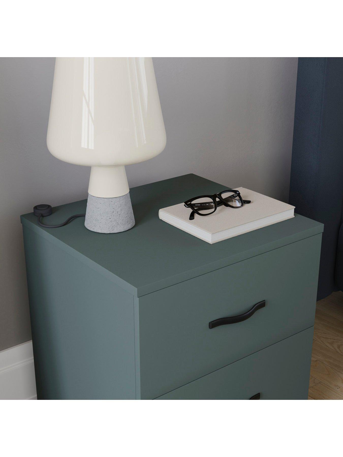 Image 4 of 7 of Vida Designs Riano 2 Drawer Bedside Chest