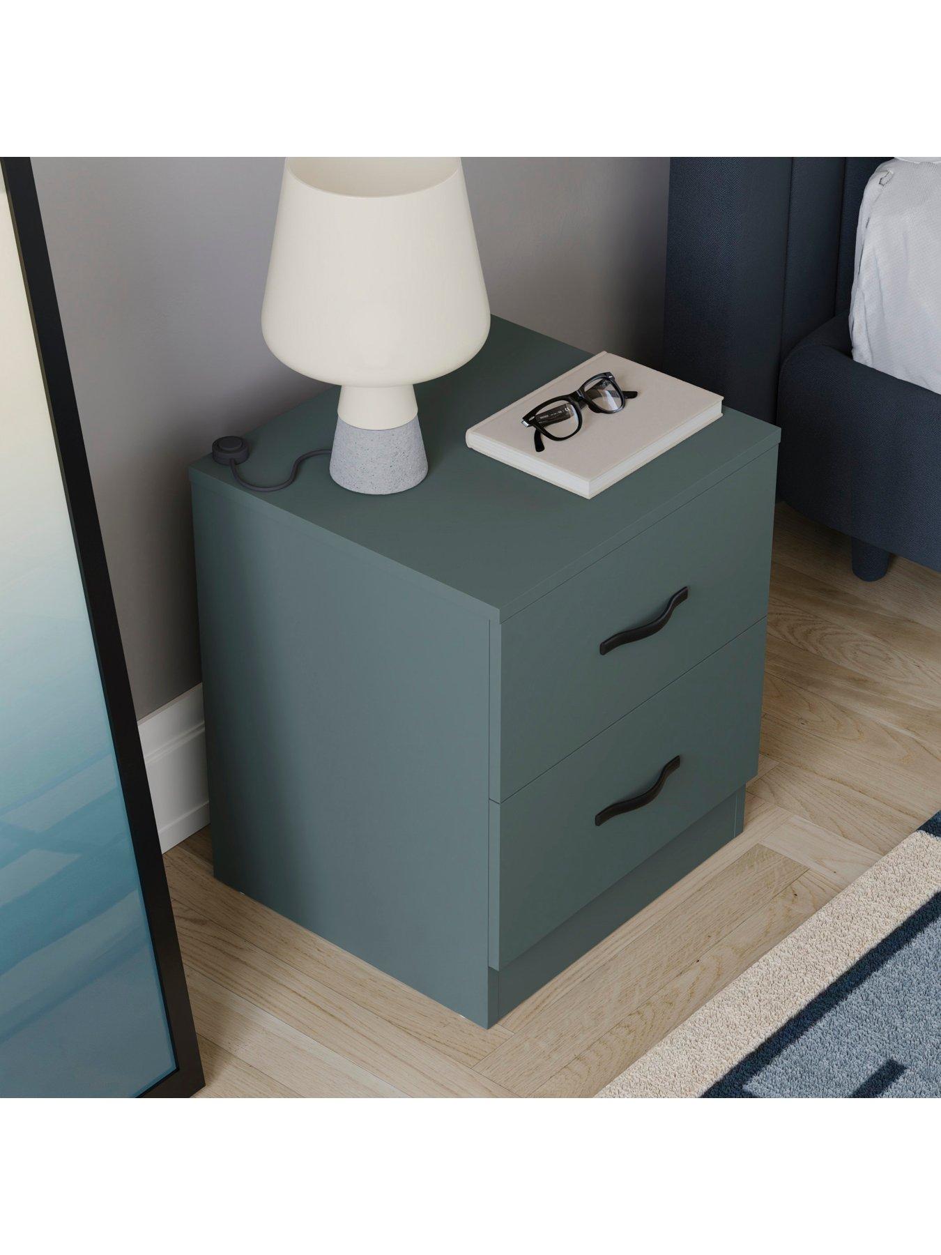 Image 5 of 7 of Vida Designs Riano 2 Drawer Bedside Chest