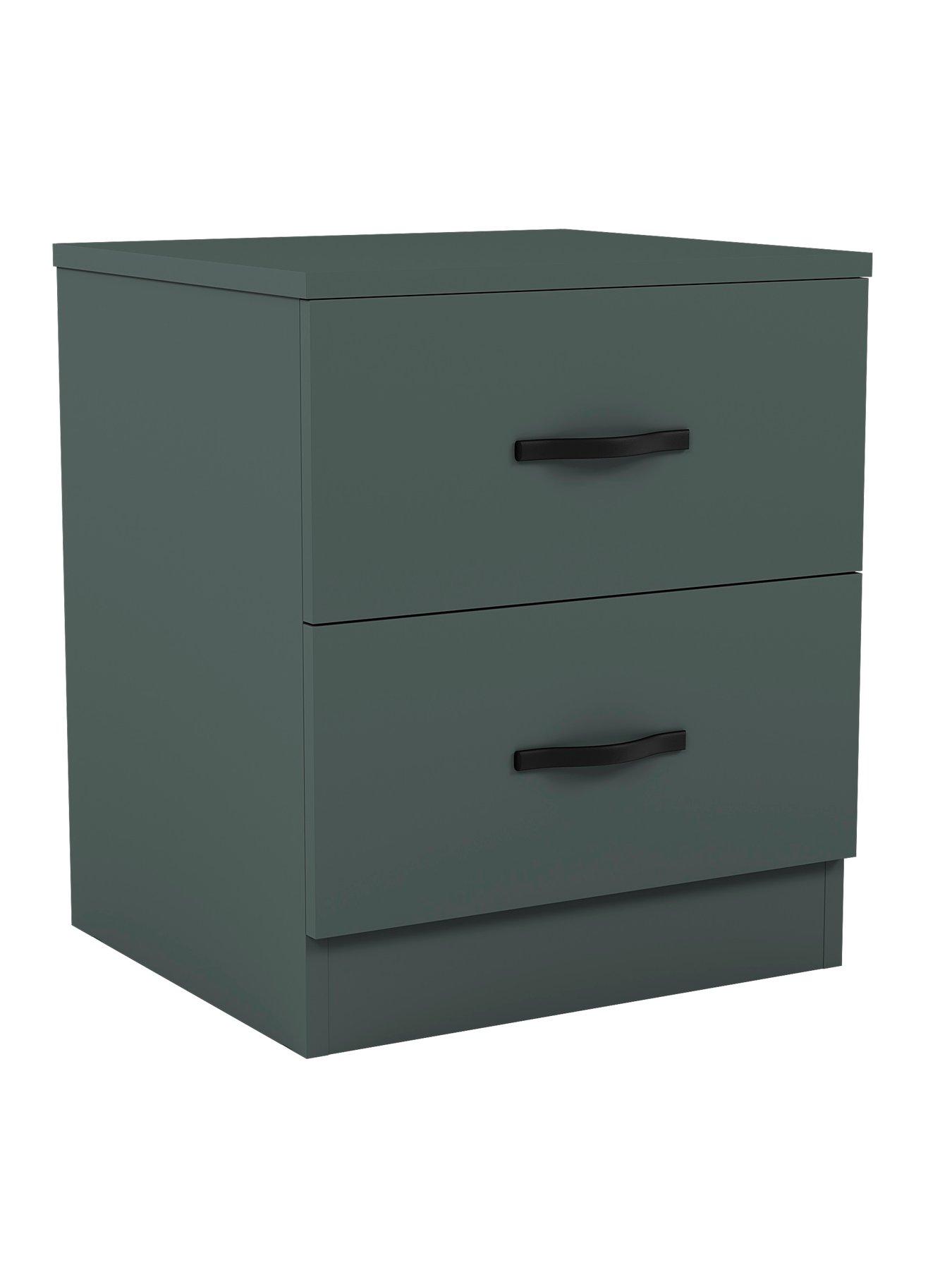 Image 7 of 7 of Vida Designs Riano 2 Drawer Bedside Chest