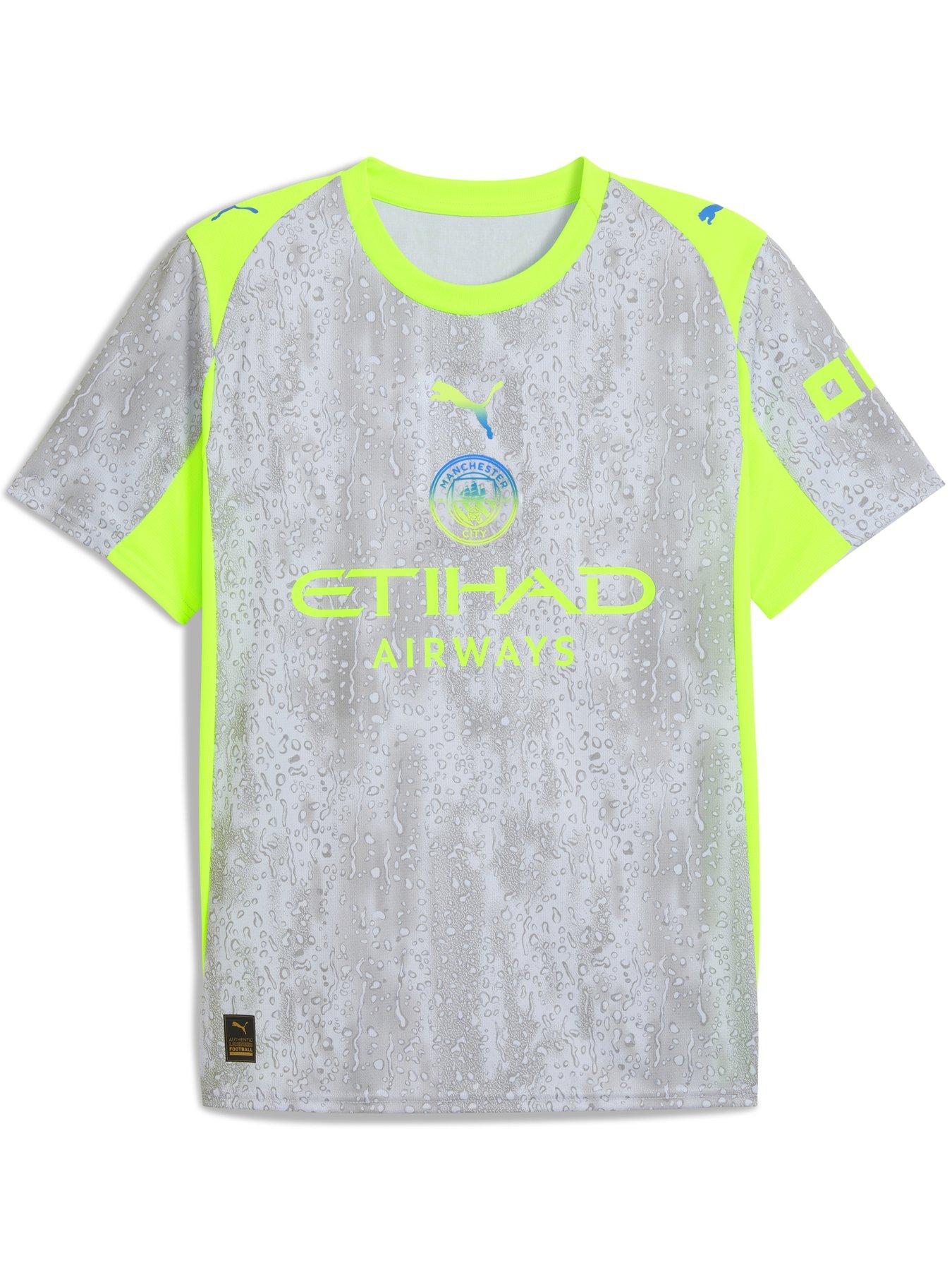 Image 6 of 6 of Puma Mens Manchester City 25/26 3rd Replica Shirt - Green