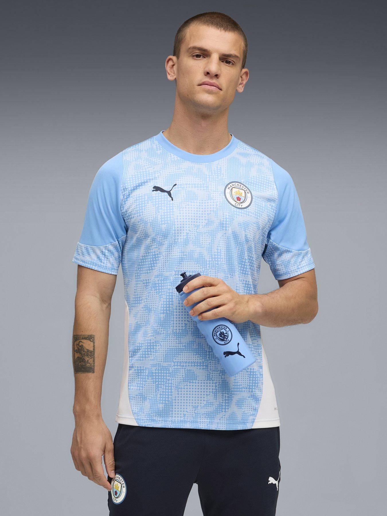 undefined Mens Manchester City 25/26 Training Jersey - Blue