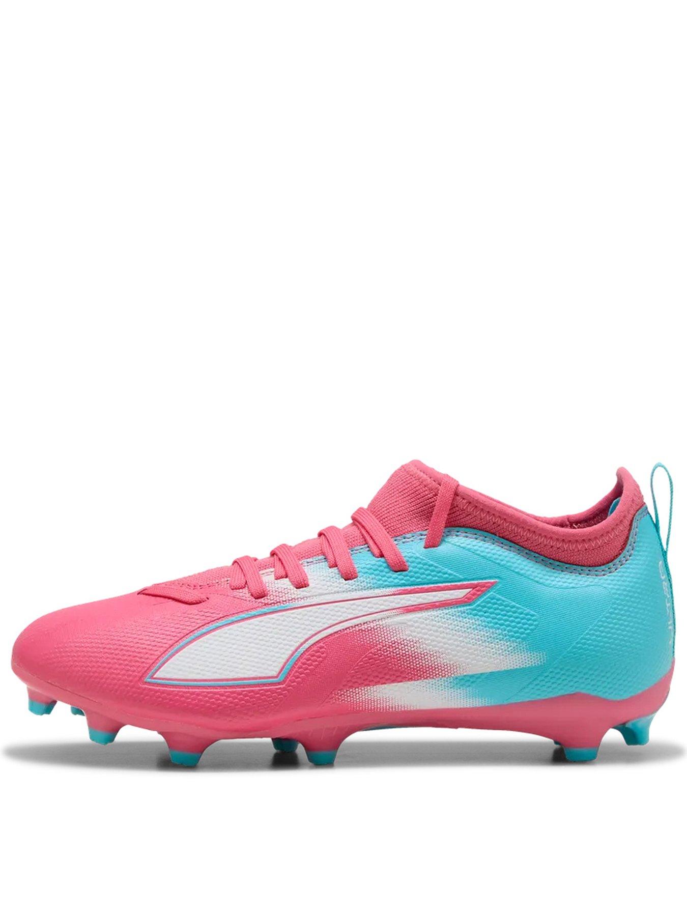 Puma Junior Ultra 6 Match Firm Ground Football Boots - Pink