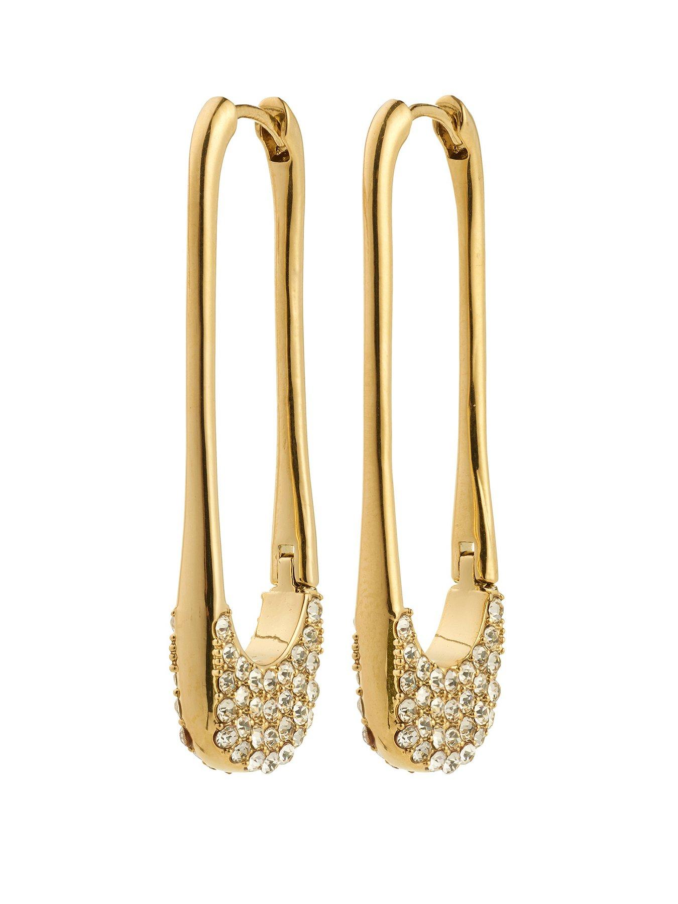 undefined Instant Hoops- Gold Plated