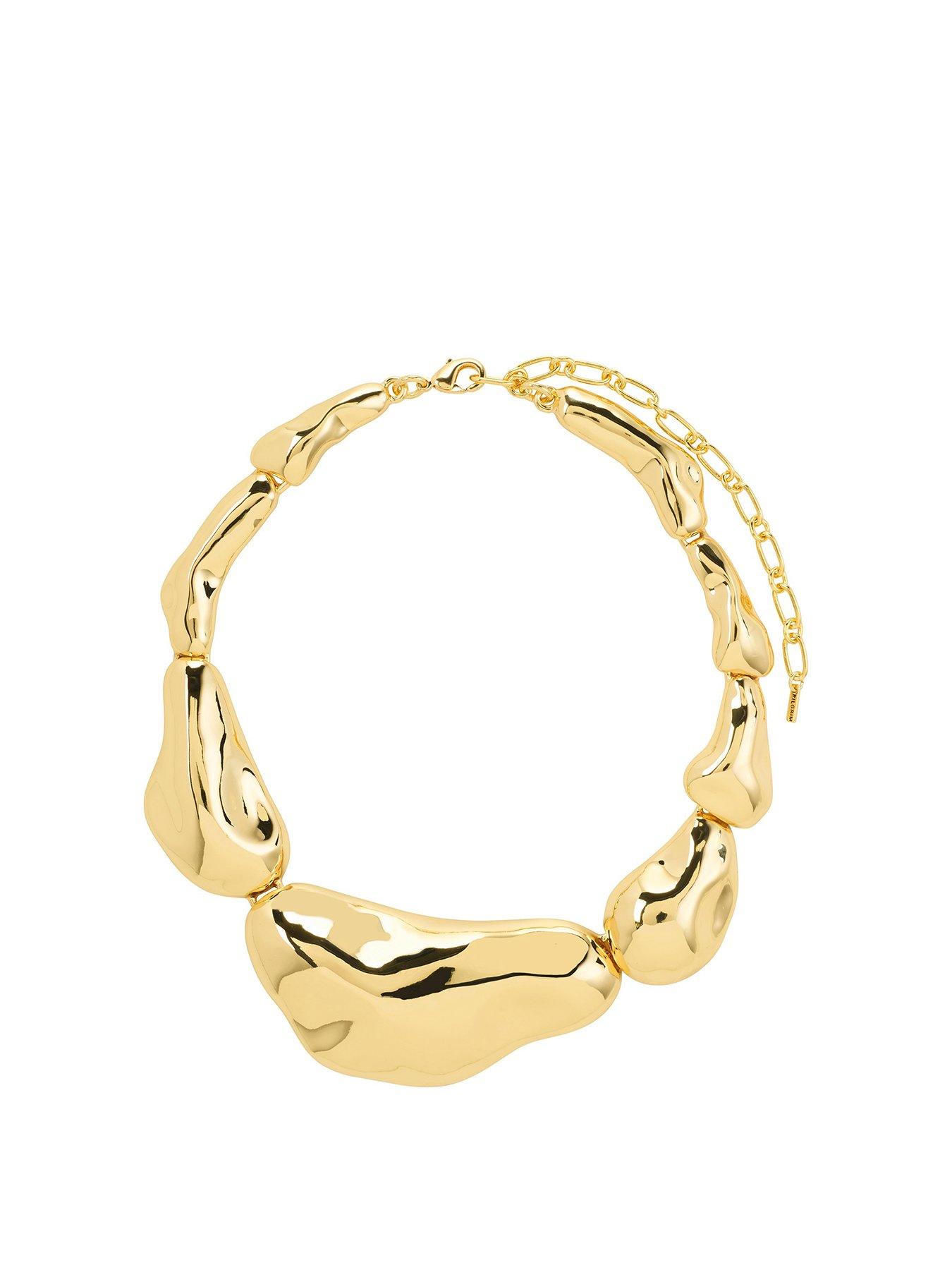 undefined Free Statement Necklace- Gold Plated