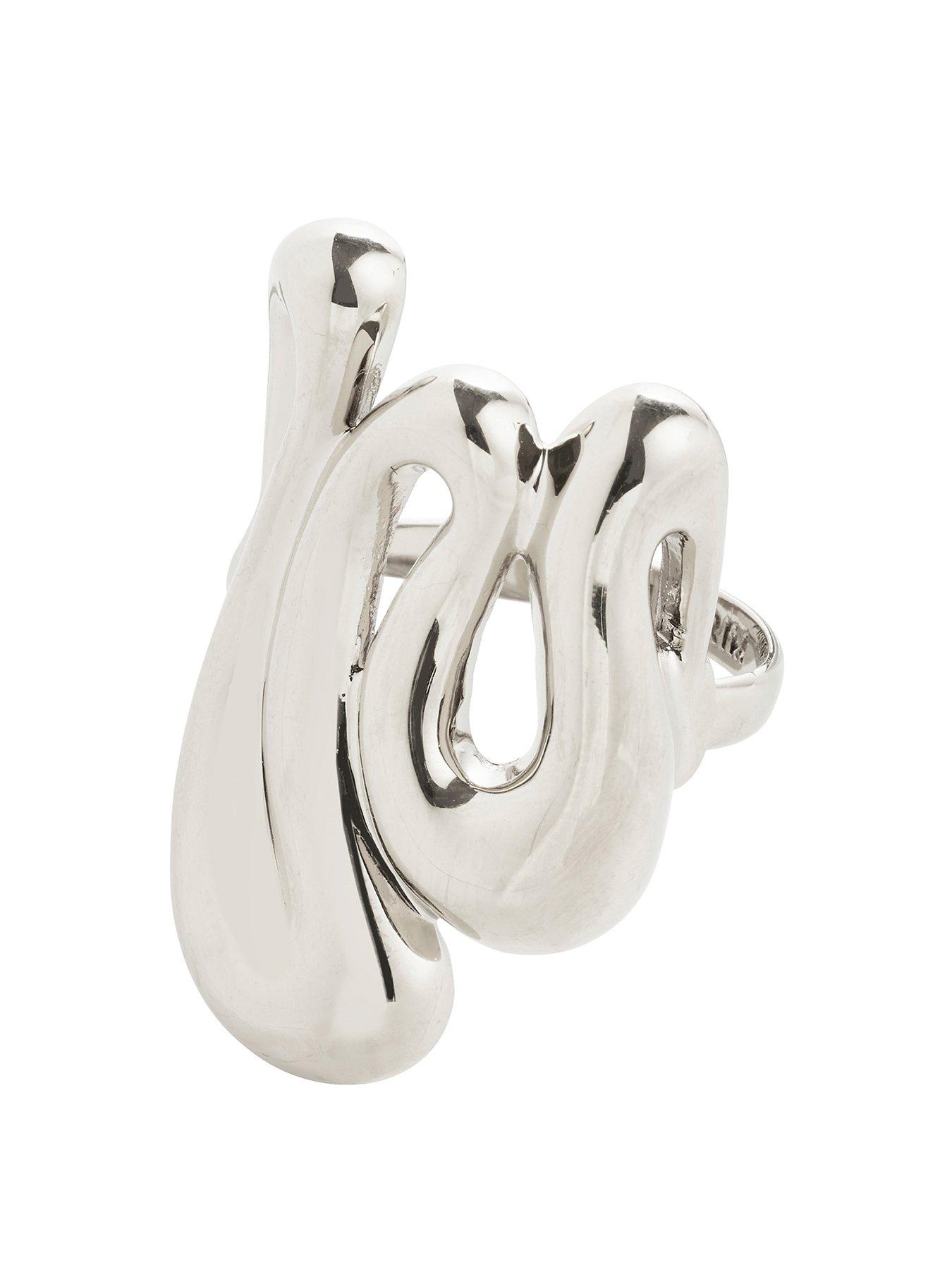 Pilgrim Adriel Ring - Silver Plated