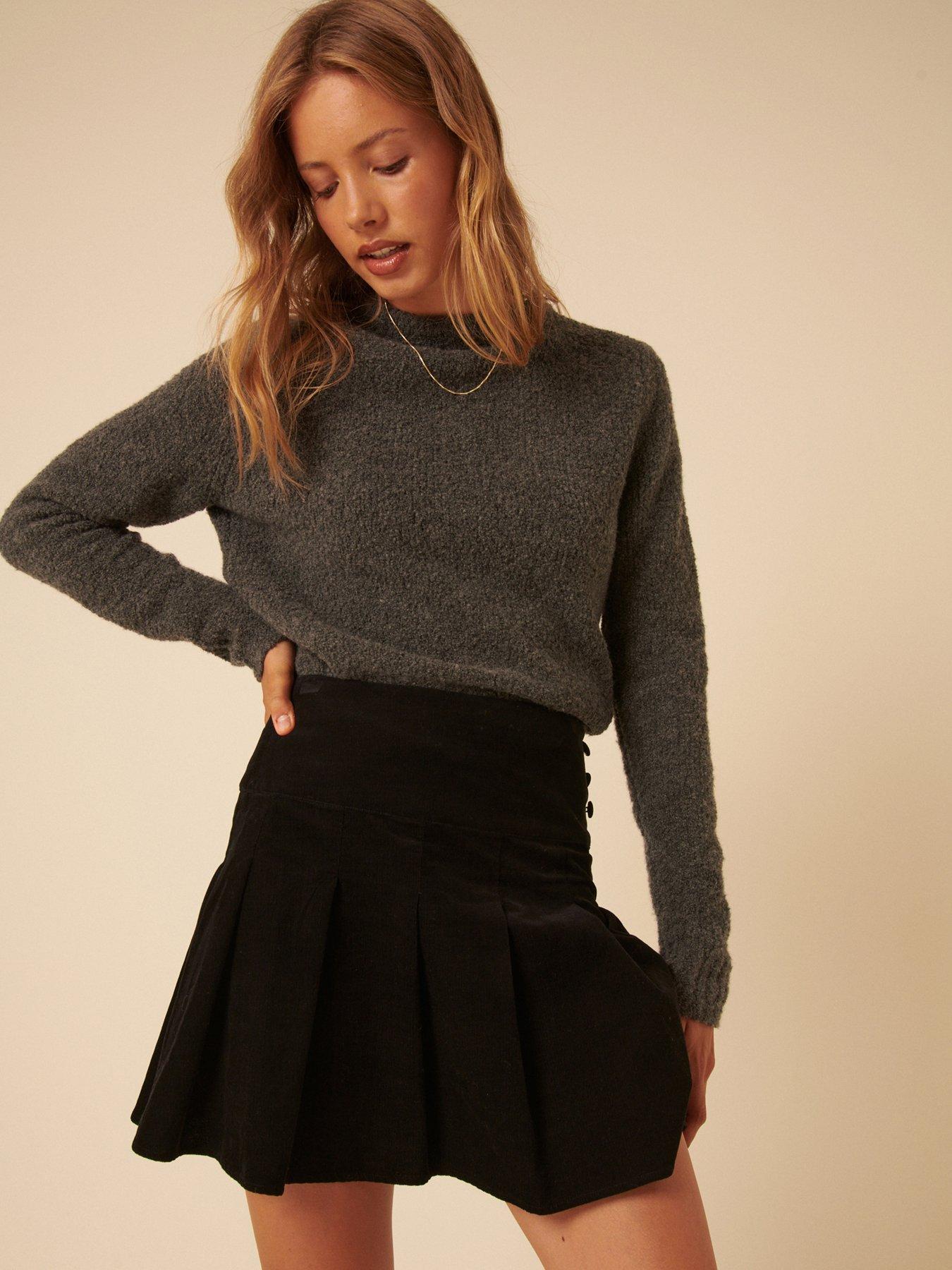 Nobodys Child Veronica Cord Skirt - Black