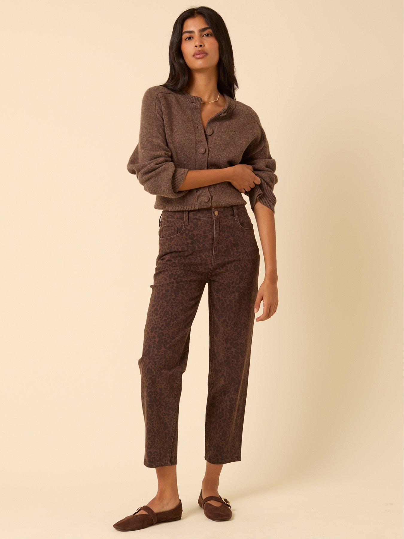 Nobodys Child Tapered Straight Leg Jean - Brown