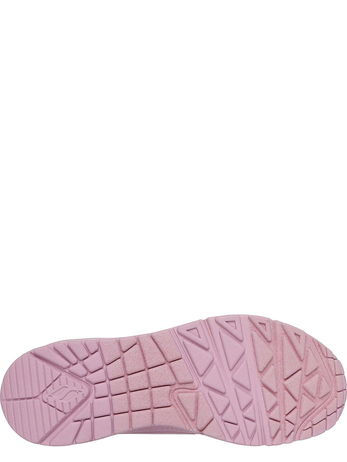 Image 4 of 5 of Skechers Uno Shiny Scale Reflective Snake Lace-Up Trainer - Purple