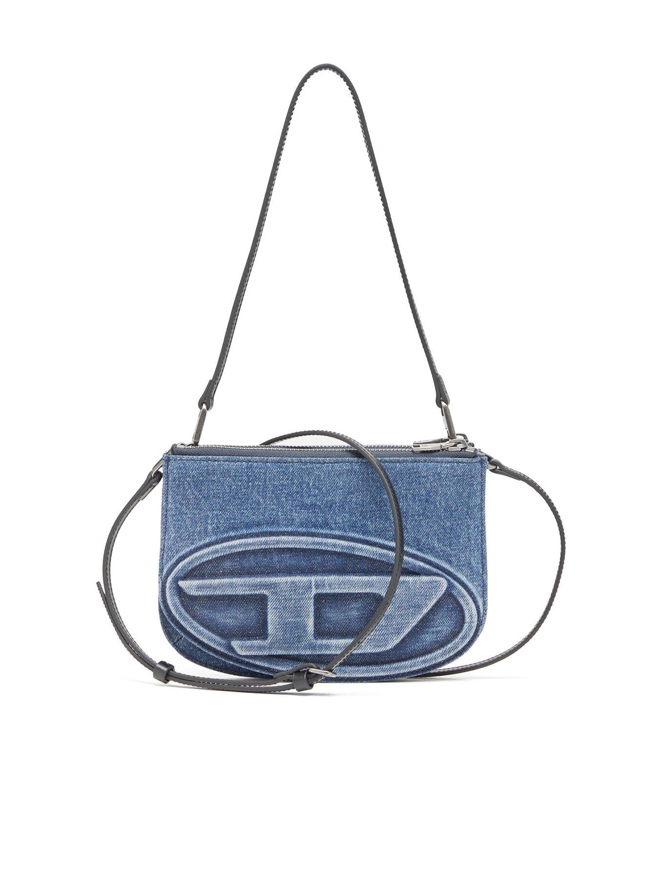 Diesel 1Dr Twin Denim Bag - Blue