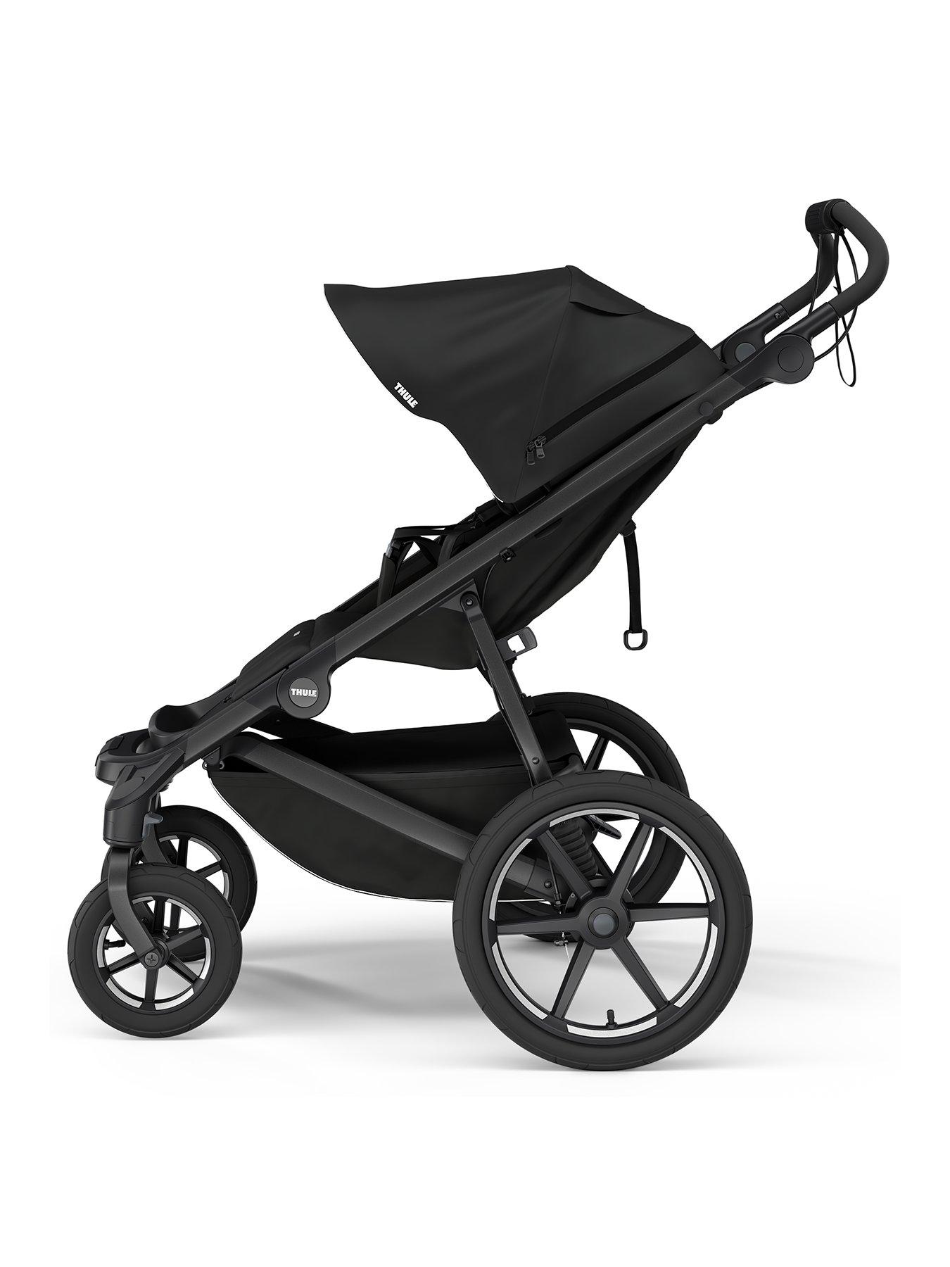 Image 2 of 6 of THULE Urban Glide 4-wheel All Terrain &amp; Jogging Pushchair - Black