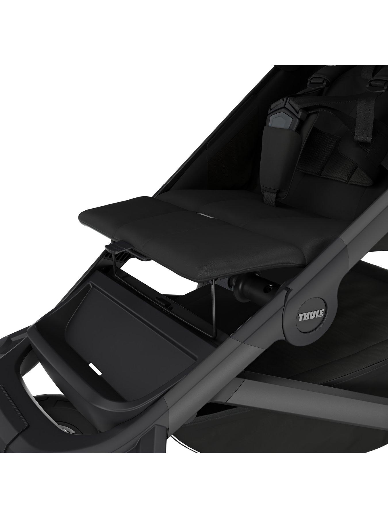 Image 4 of 6 of THULE Urban Glide 4-wheel All Terrain &amp; Jogging Pushchair - Black