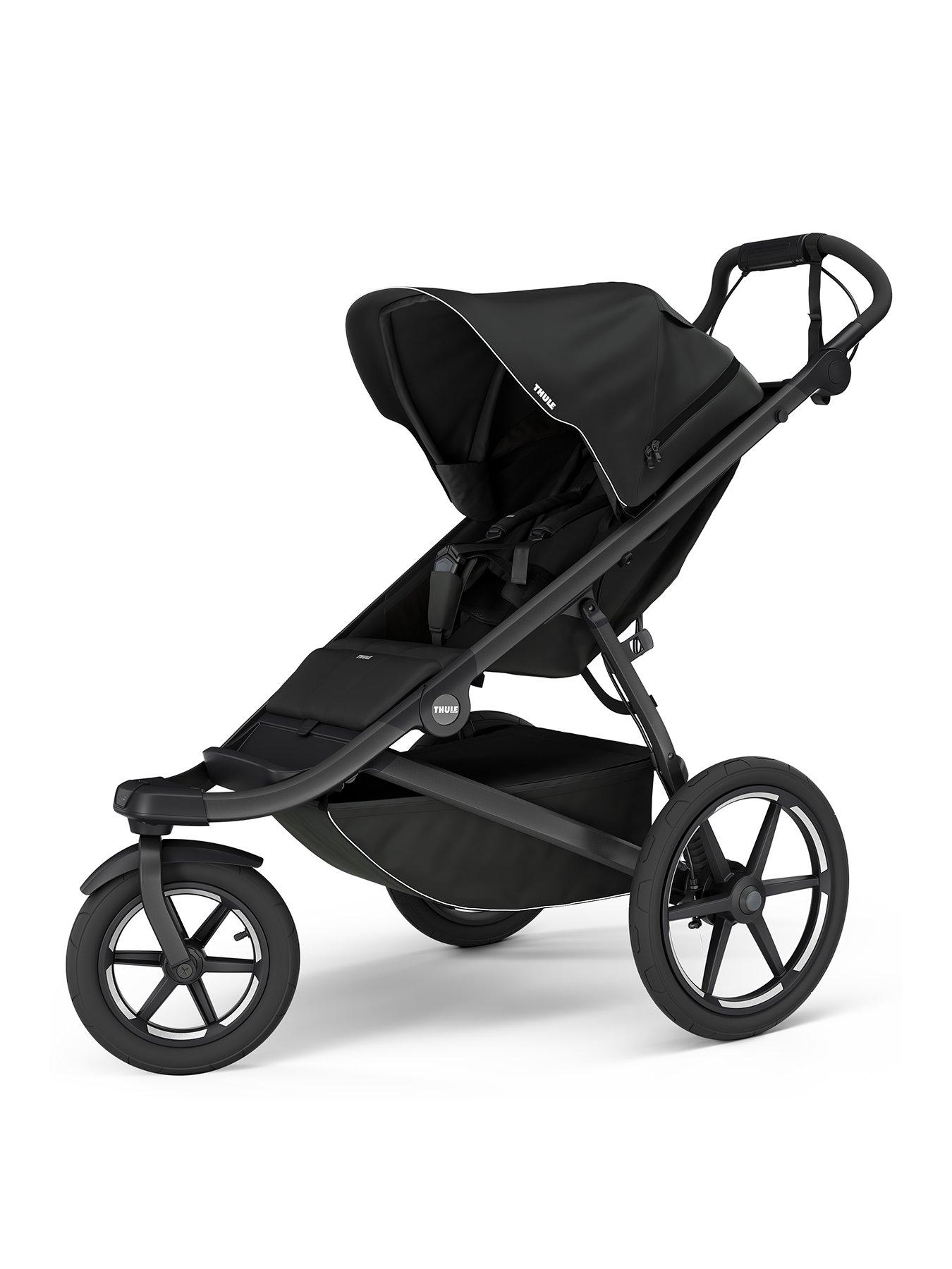undefined Urban Glide 3 All Terraine Pushchair - Black