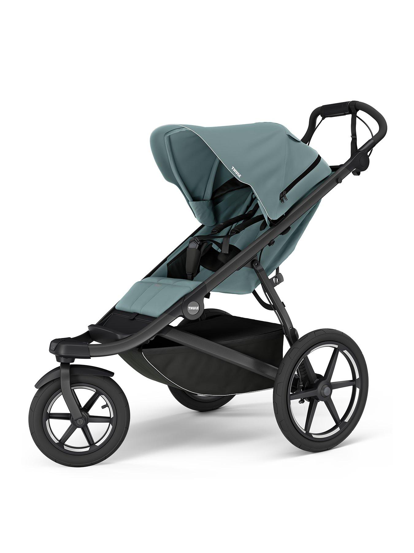 undefined Urban Glide 3 All Terraine Pushchair - Mid Blu
