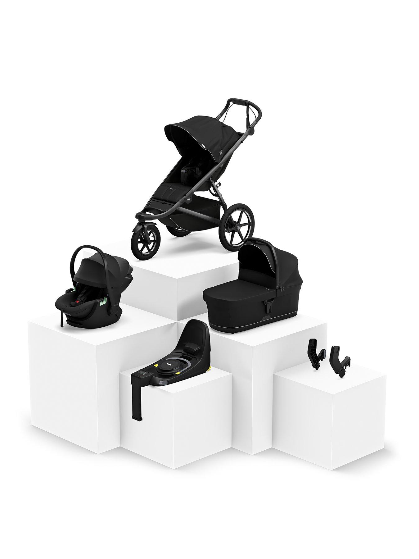 THULE Urban Glide 3 Travel System Bundle - Black