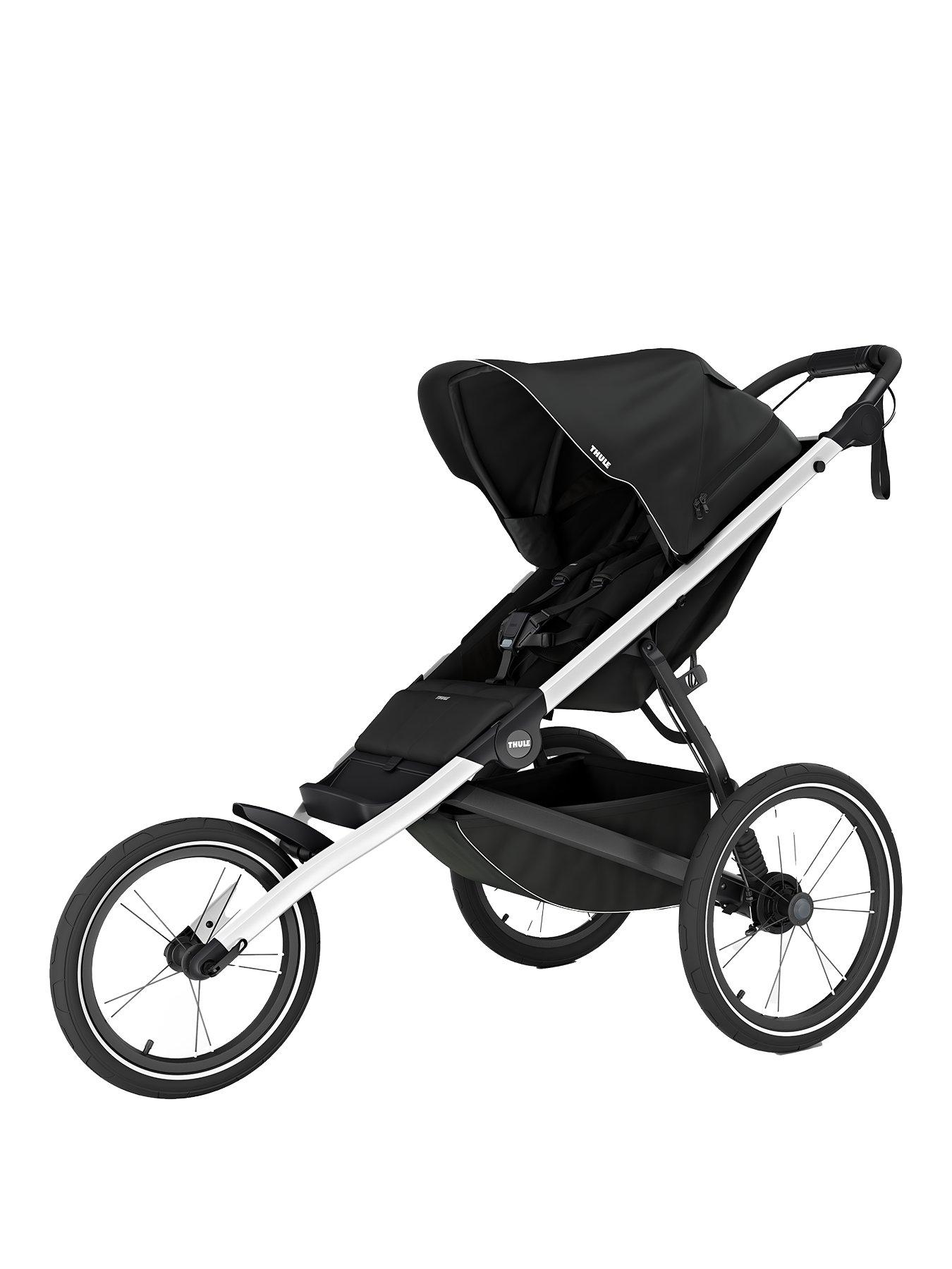undefined Glide 3 All Terraine & Jogging Pushchair - Black