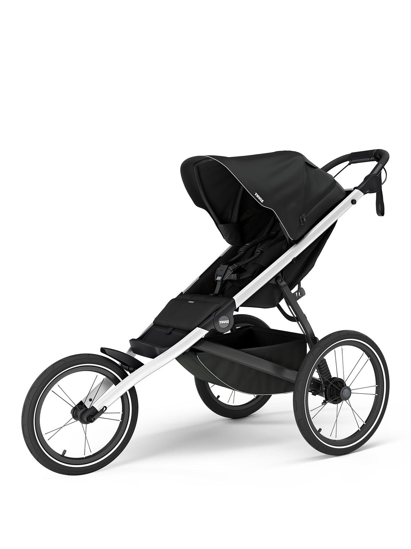 Image 1 of 8 of THULE Glide 3 All Terrain &amp; Jogging Pushchair - Black