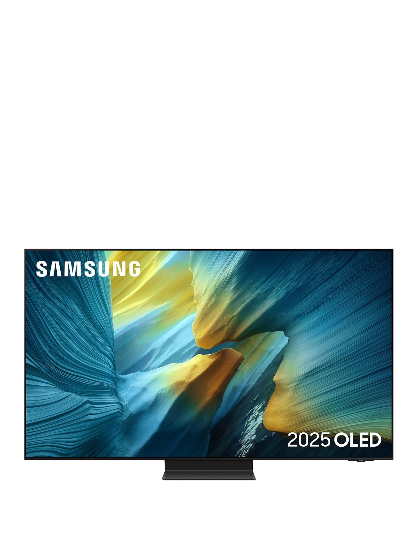 undefined QE55S95F, 77 Inch OLED 4K Glare Free, AI Smart TV