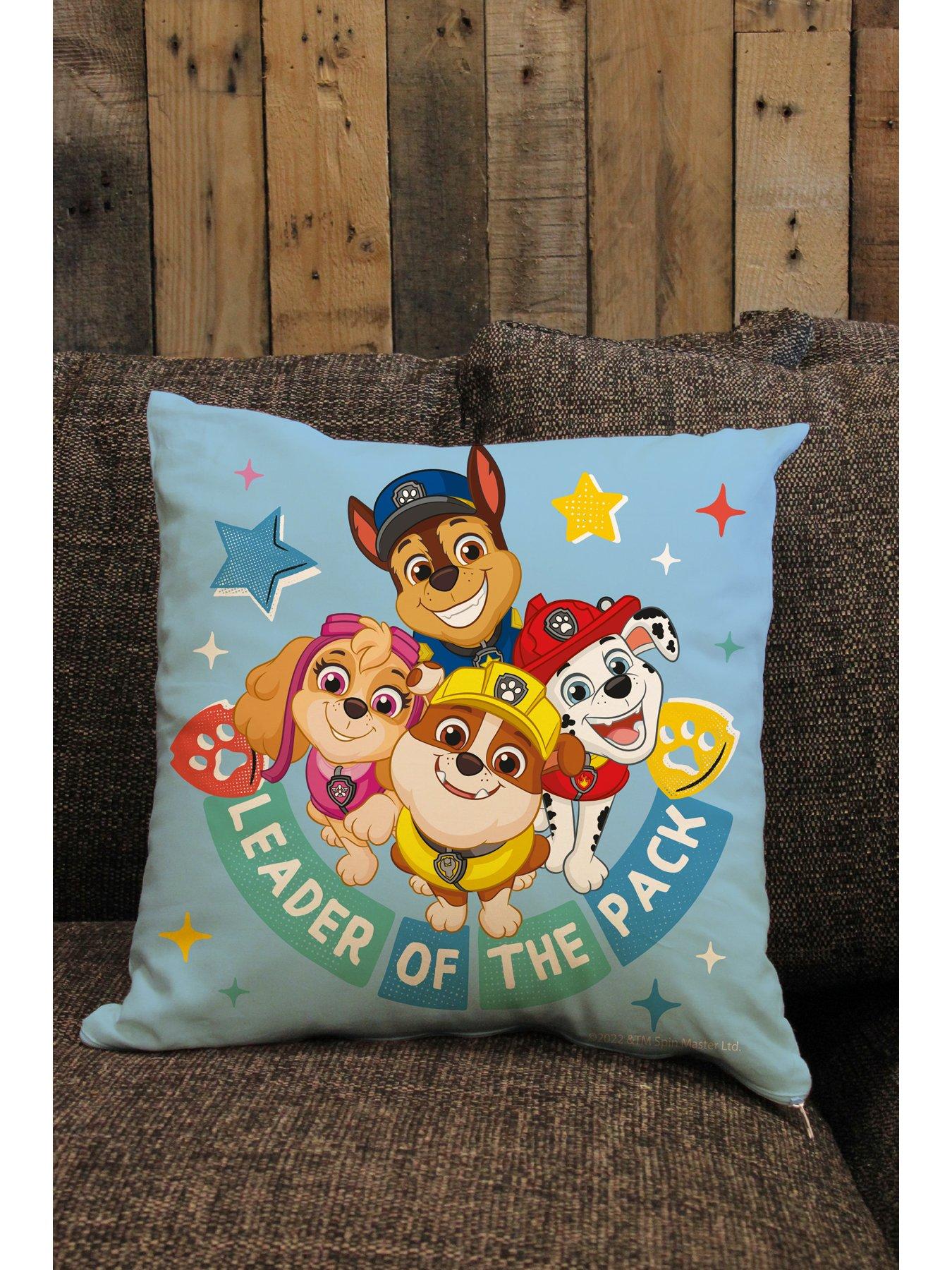 Image 3 of 5 of Love Abode Paw Patrol Personalised Double Sided Cushion