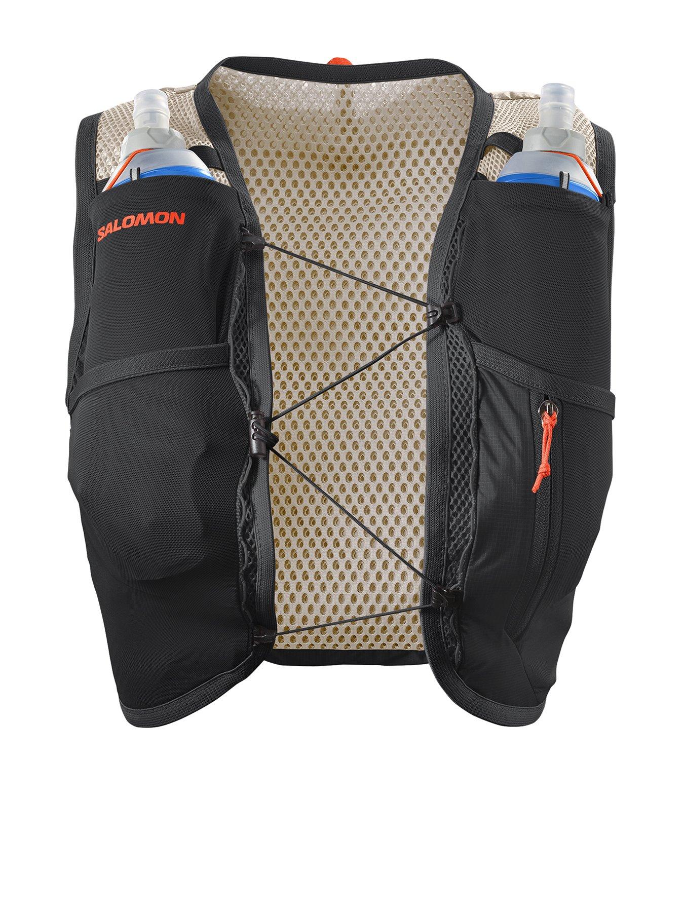 Salomon Women's Running Active Skin 4 Hydration Vest Set - Orange/Black