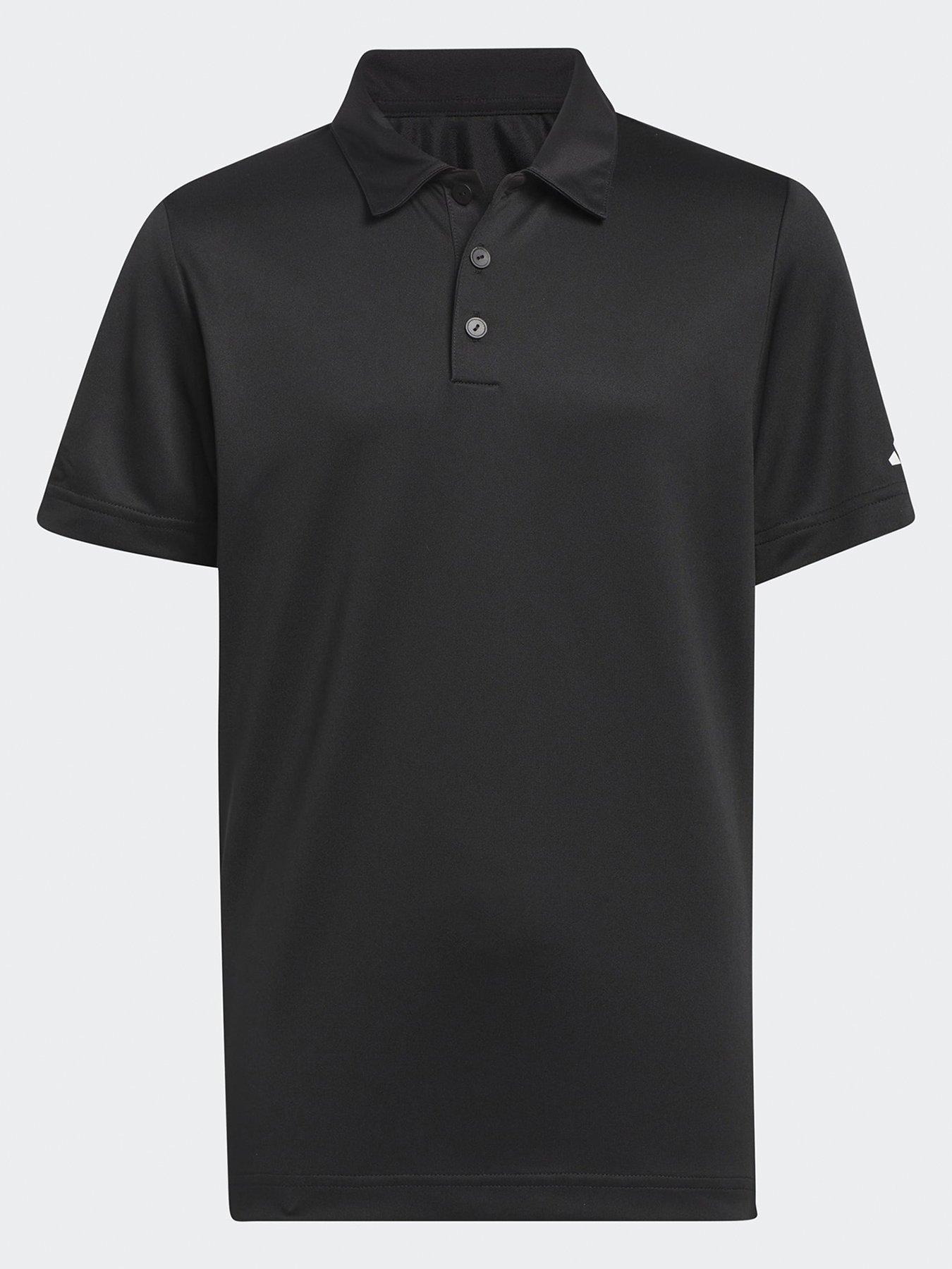 undefined Boys Golf  Performance Polo - Black