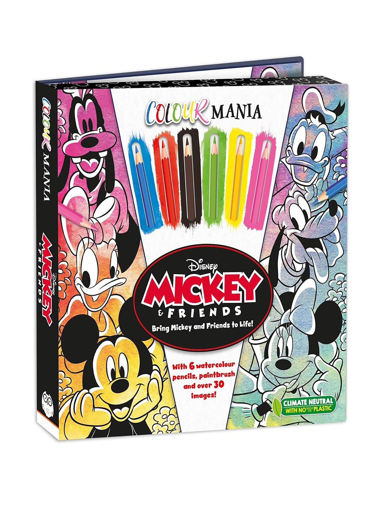 undefined Disney Mickey and Friends Colourmania Book
