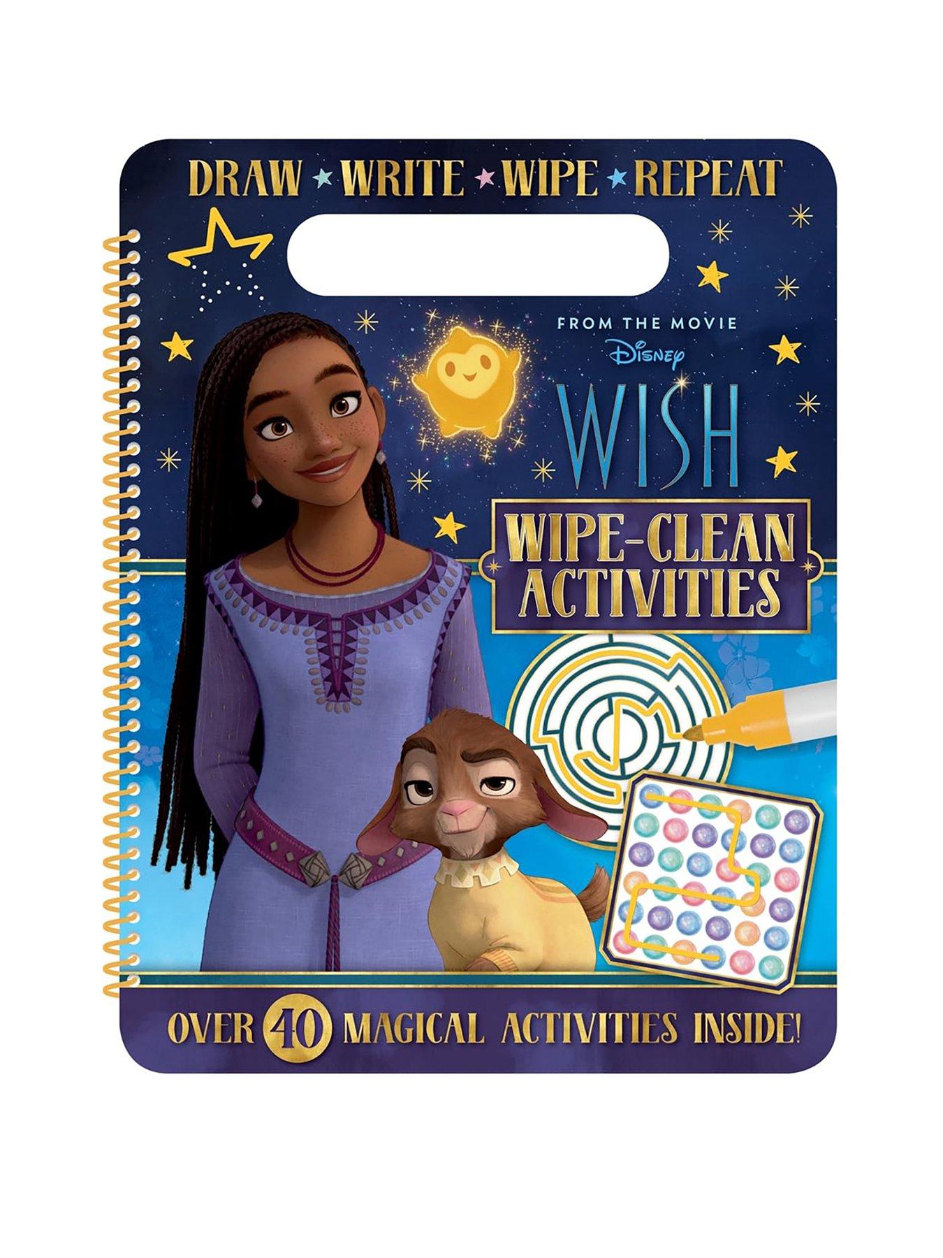 undefined Disney Wish Wipe Clean Activities Book