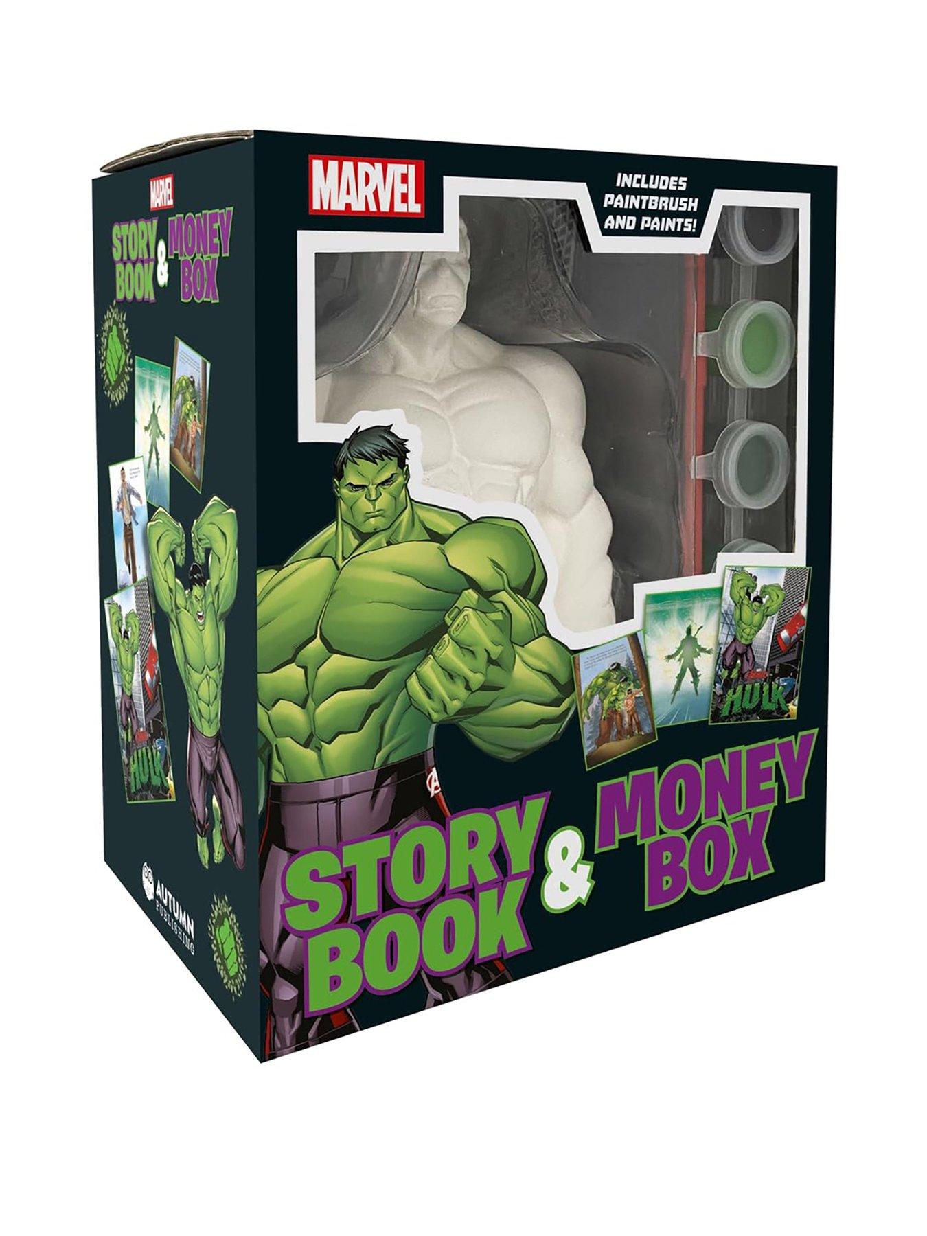 Image 1 of 1 of Marvel Hulk Paint Your Own Money Box Kit