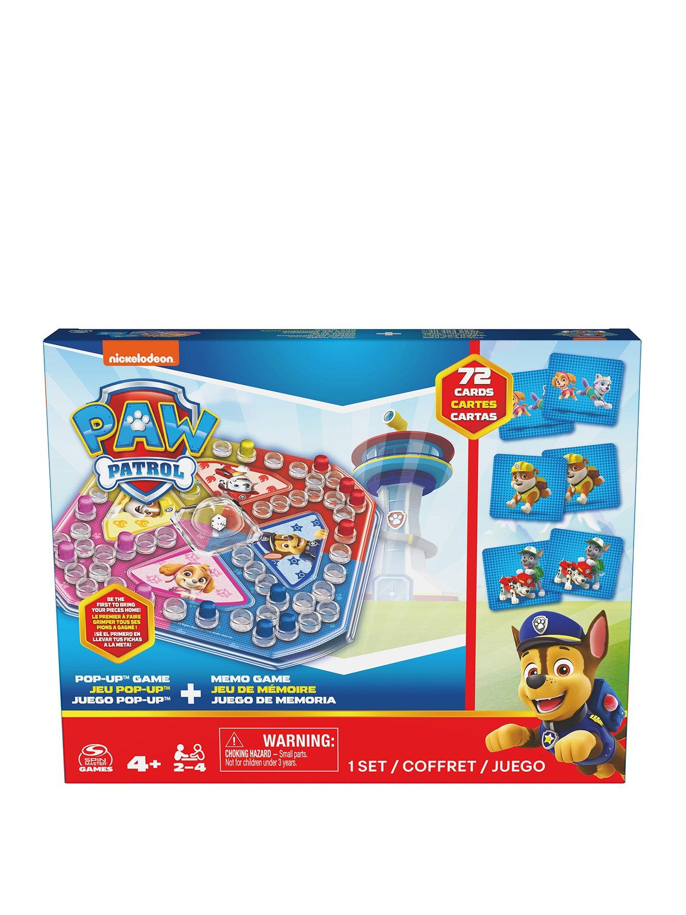 Spin Master Games Paw 72 Memo Card and Pop Up Game