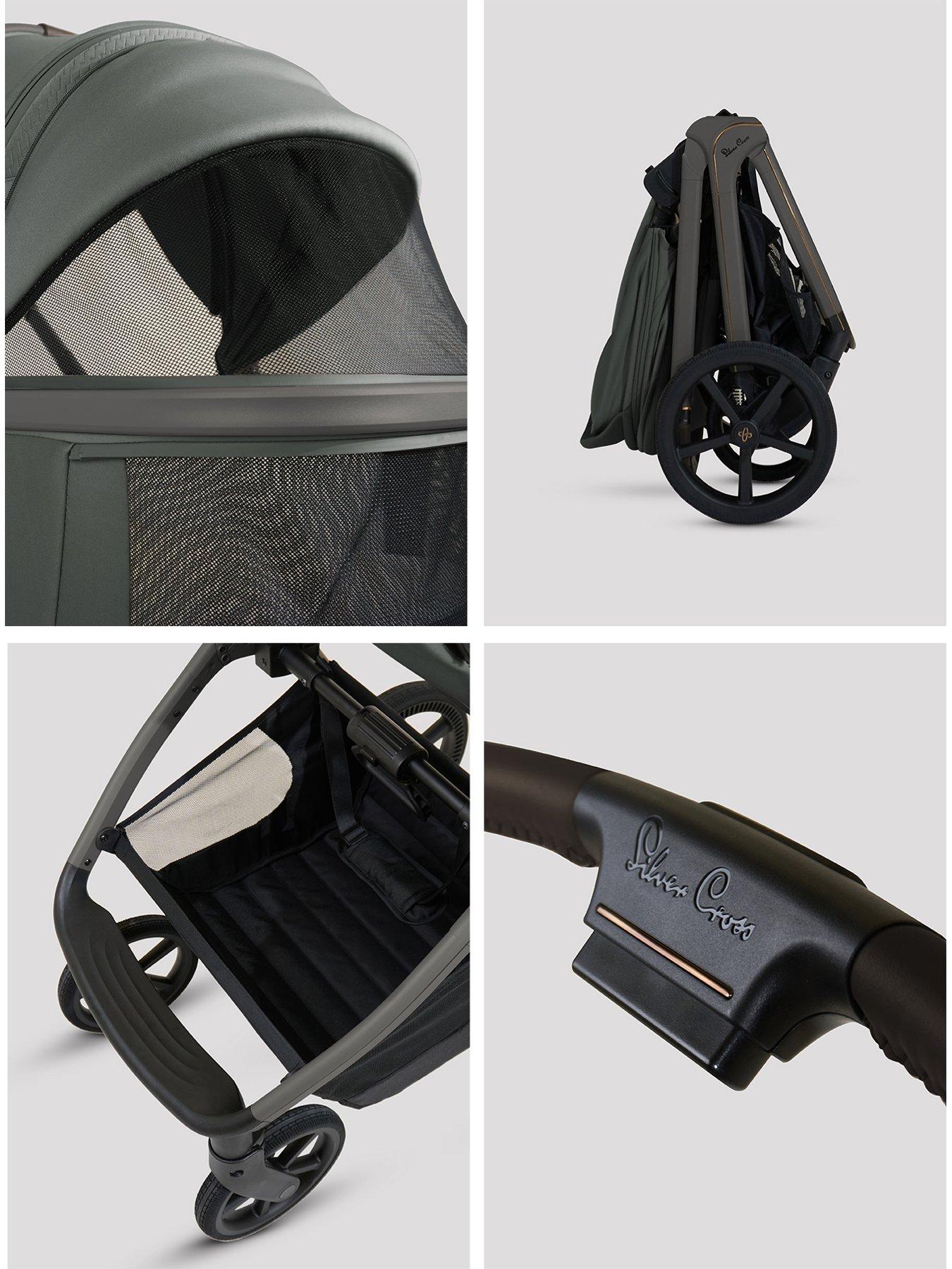 Image 5 of 8 of Silver Cross Cove Ultimate 360 Car Seat Bundle - Pewter - Iconic Black