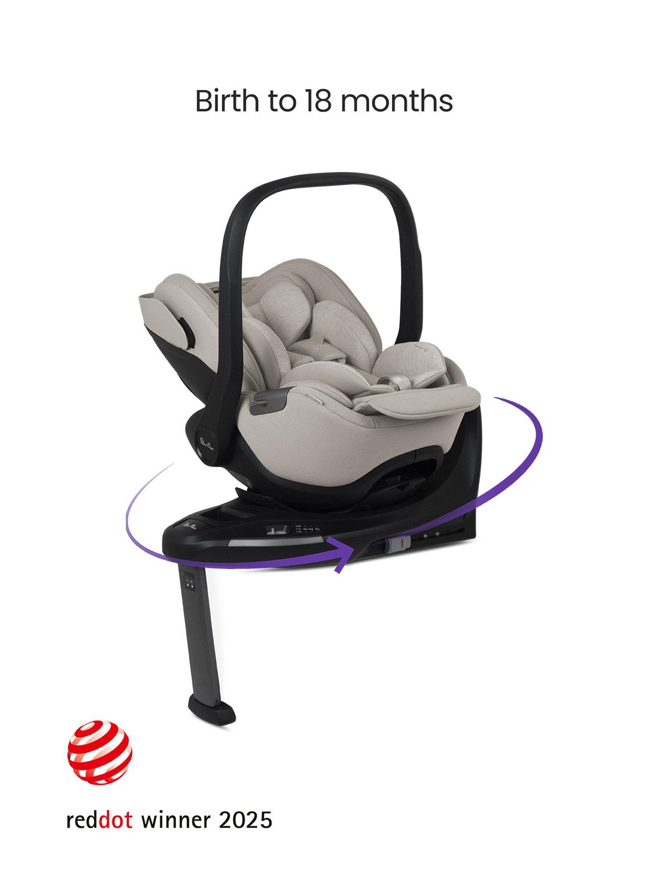 Image 6 of 8 of Silver Cross Cove Ultimate 360 Car Seat Bundle - Champagne - Natural Taupe