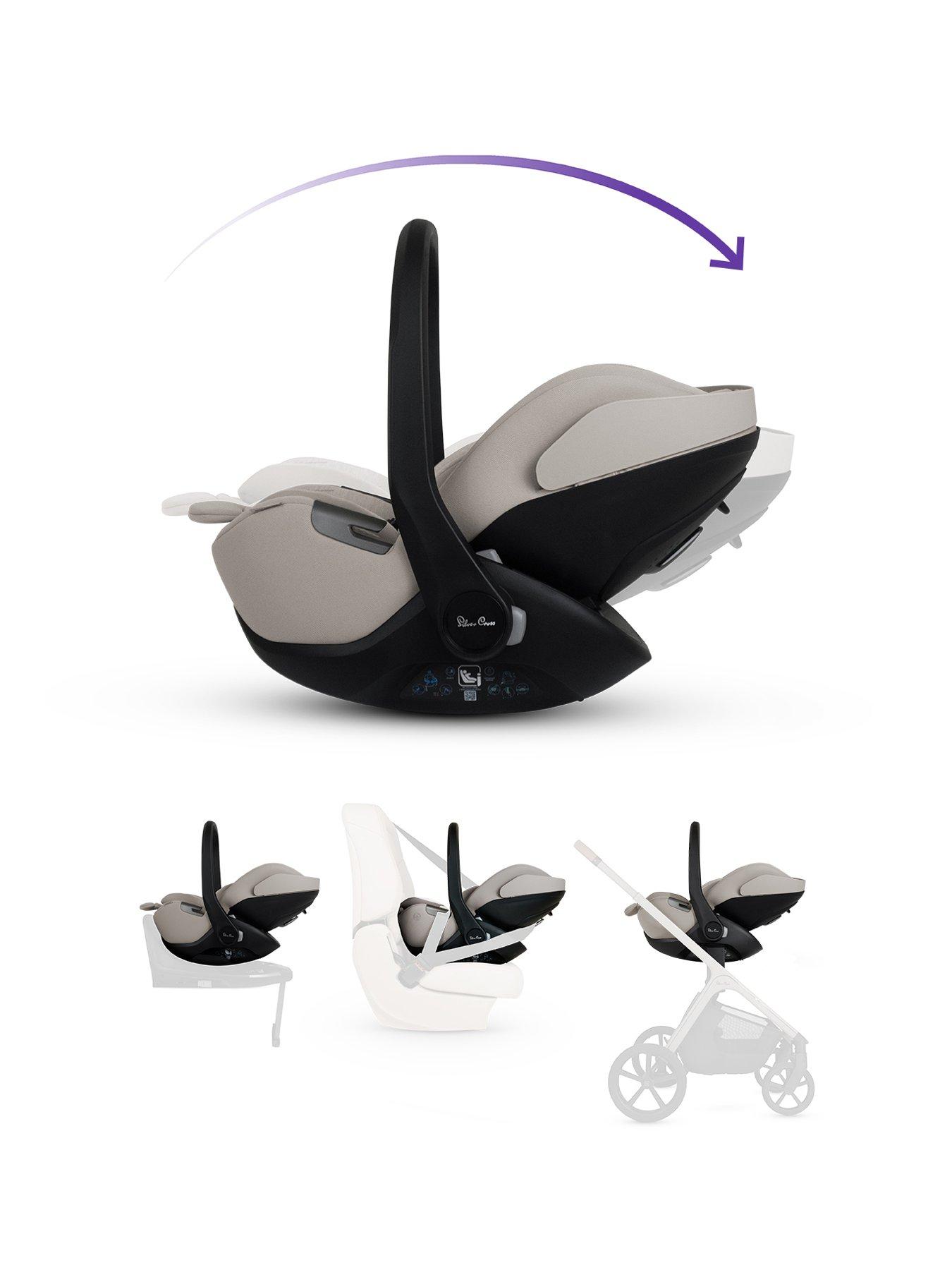 Image 7 of 8 of Silver Cross Cove Ultimate 360 Car Seat Bundle - Champagne - Natural Taupe