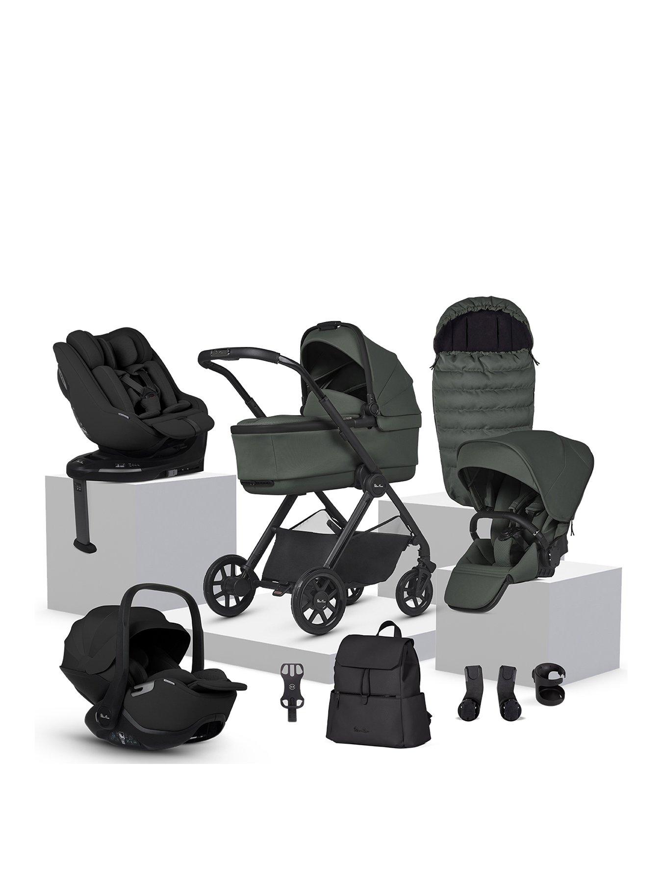 undefined Reef 2 Ultimate 360 Family Car Seat Bundle - Pewter