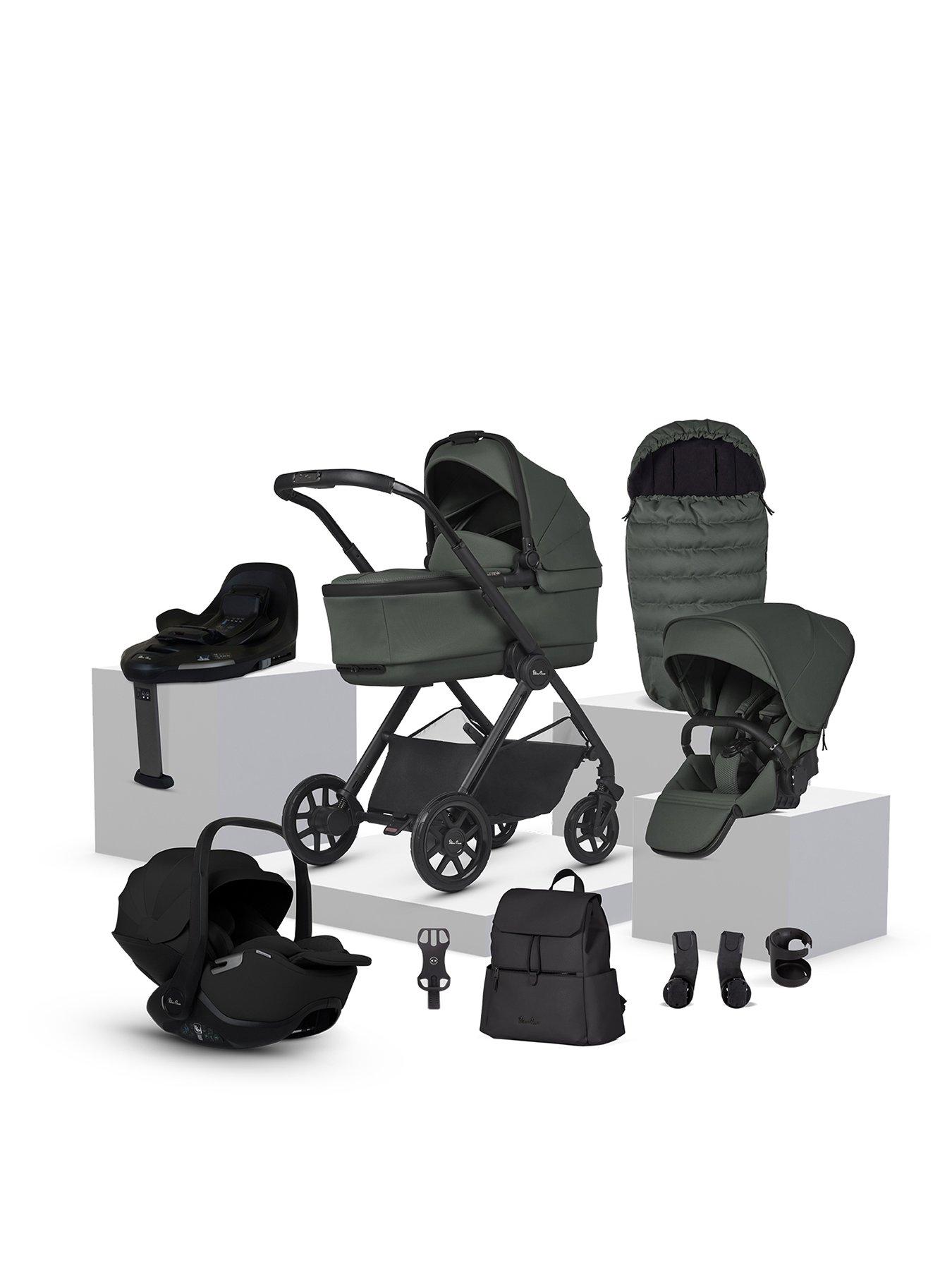 Silver Cross Reef 2 Ultimate 360 Car Seat Bundle - Pewter