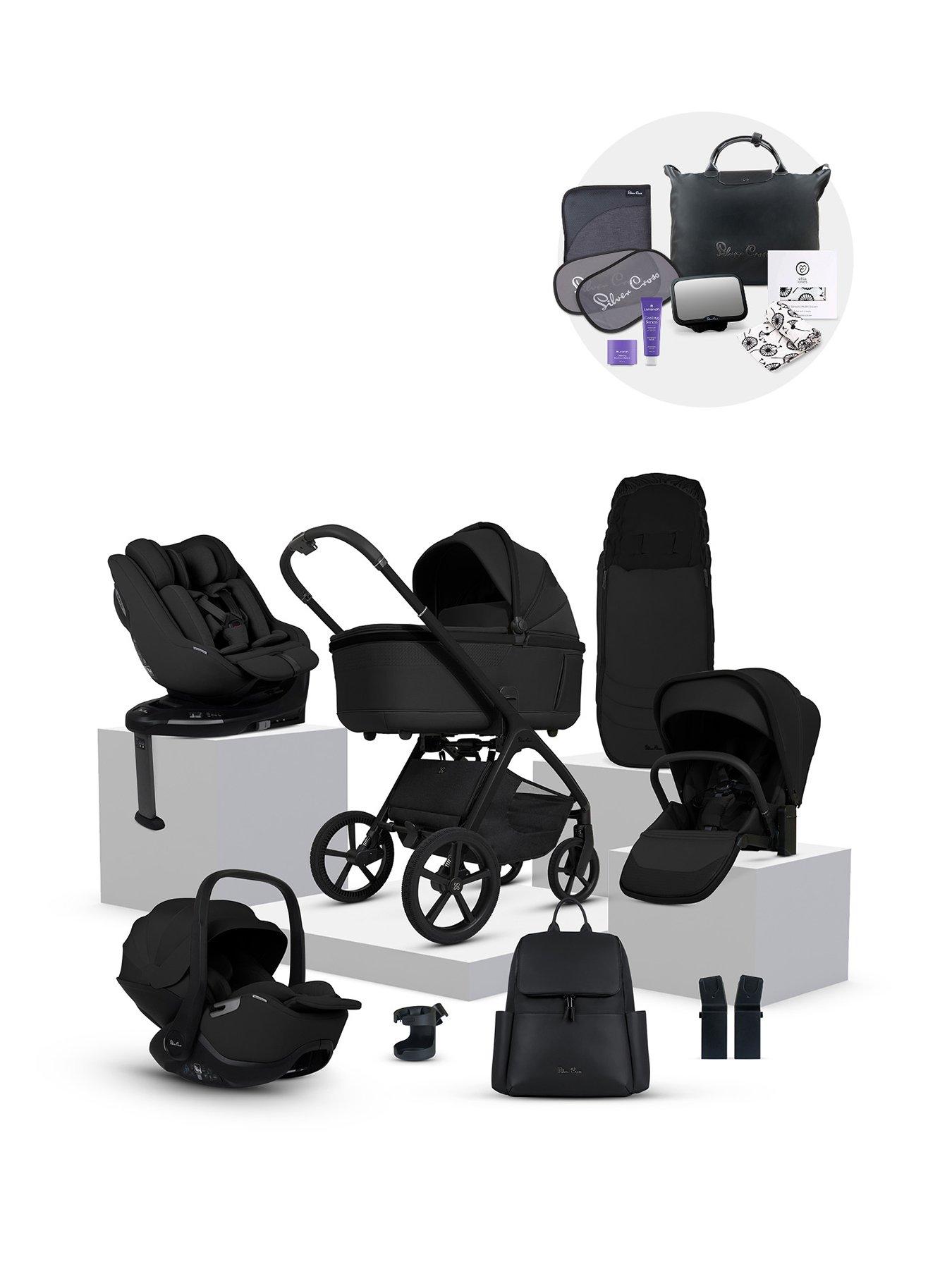 undefined Cove Ultimate 360 Family Car Seat Bundle - Onyx - Iconic Black Car
