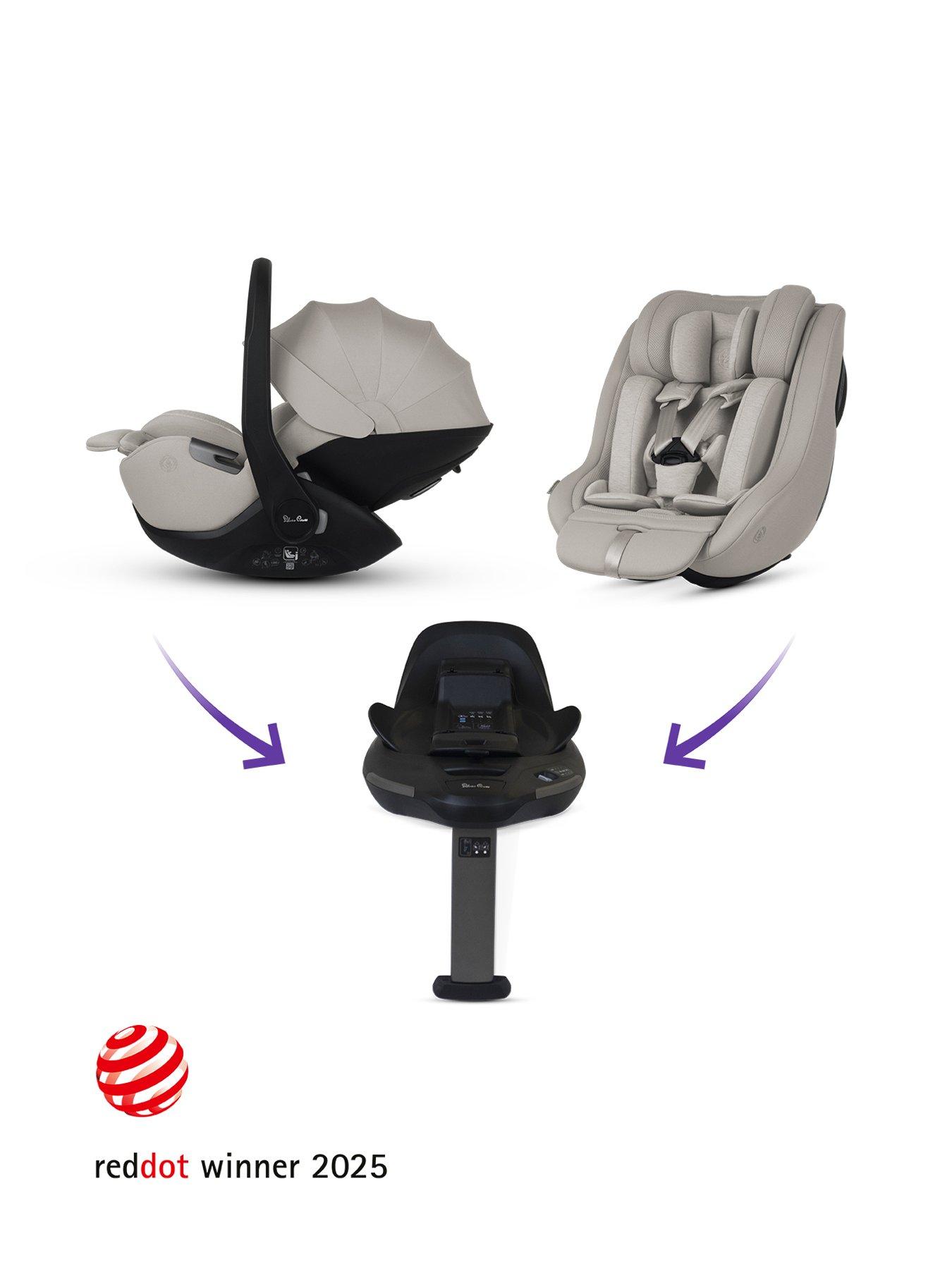 Image 6 of 7 of Silver Cross Cove Ultimate 360 Family Car Seat Bundle - Maple - Nautral Taupe Car Seats