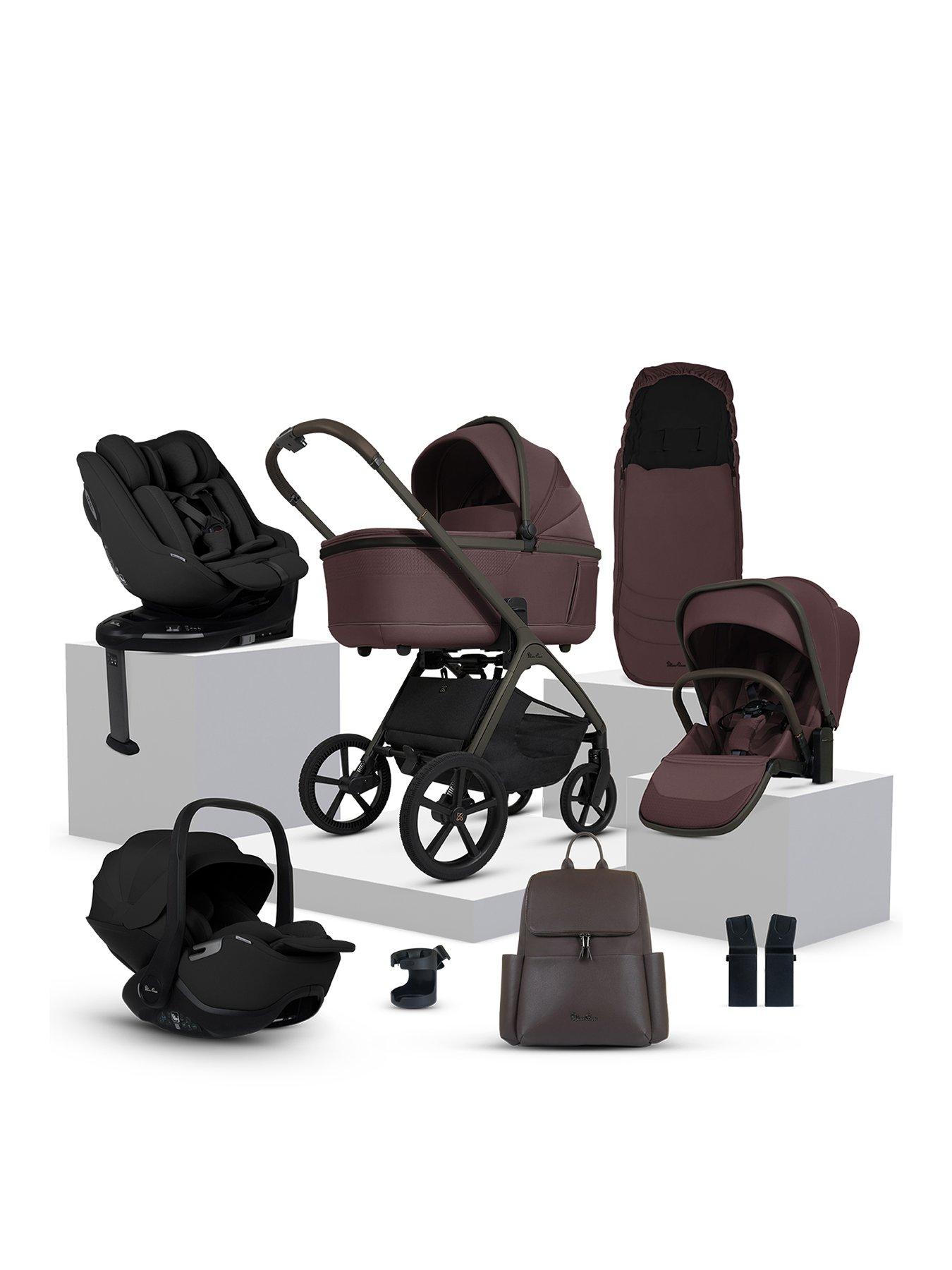 undefined CoveUltimate 360 Family Car Seat Bundle - Damson - Iconic Black Car Seats