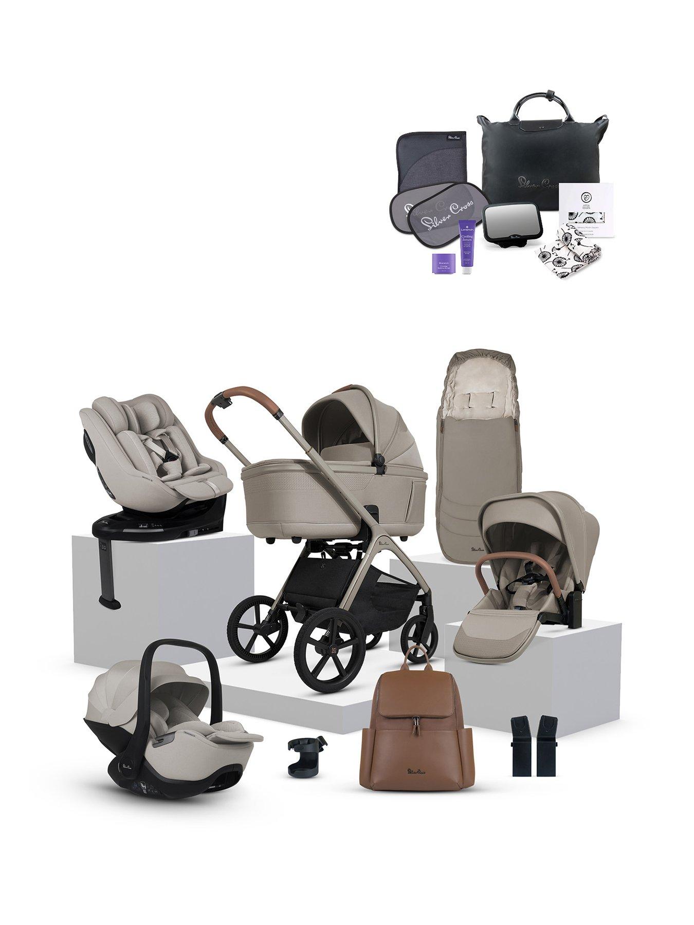 undefined Cove Ultimate 360 Family Car Seat Bundle - Champagne - Natural Taupe