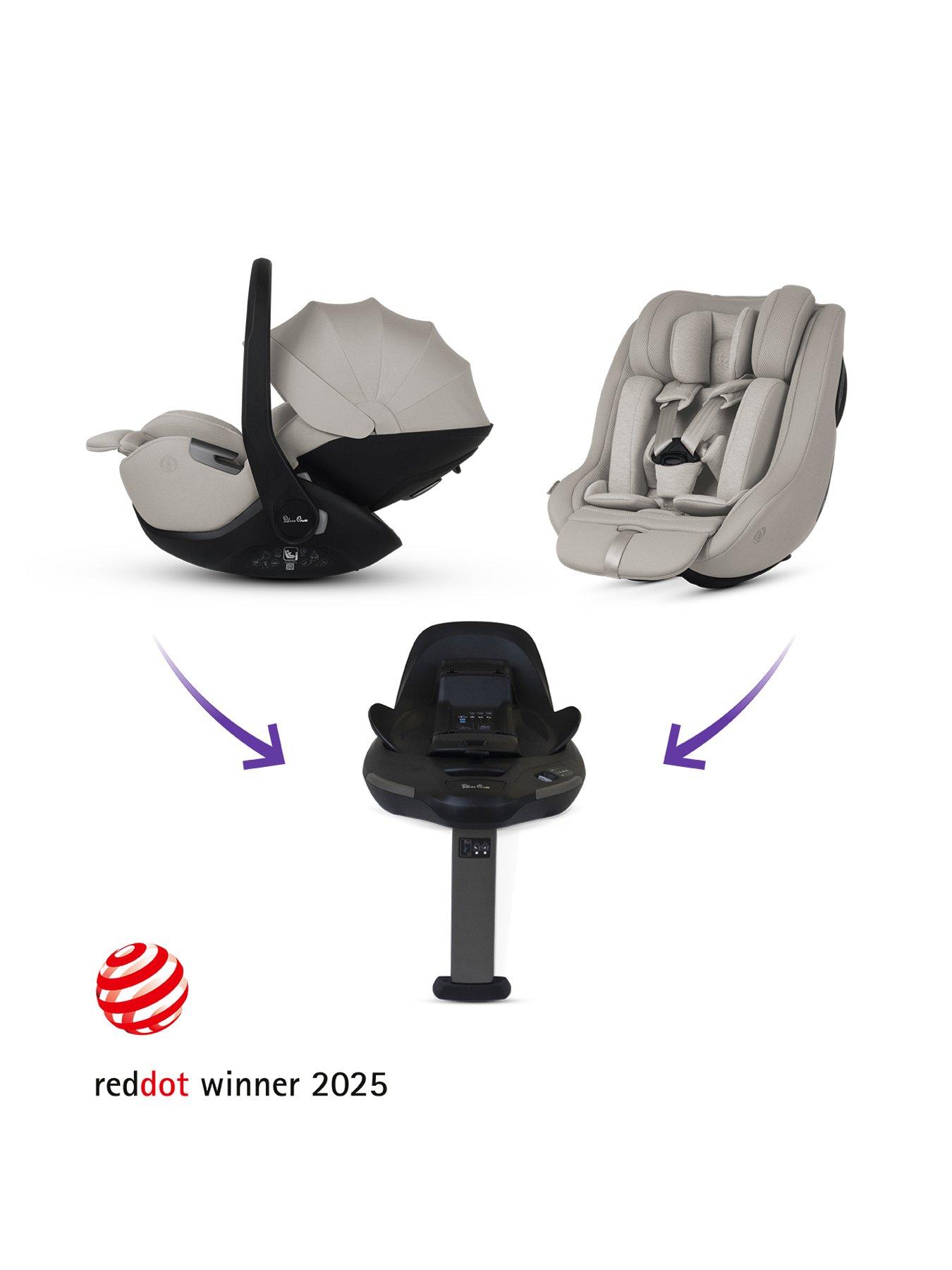 Image 6 of 8 of Silver Cross Cove Ultimate 360 Family Car Seat Bundle - Champagne - Natural Taupe